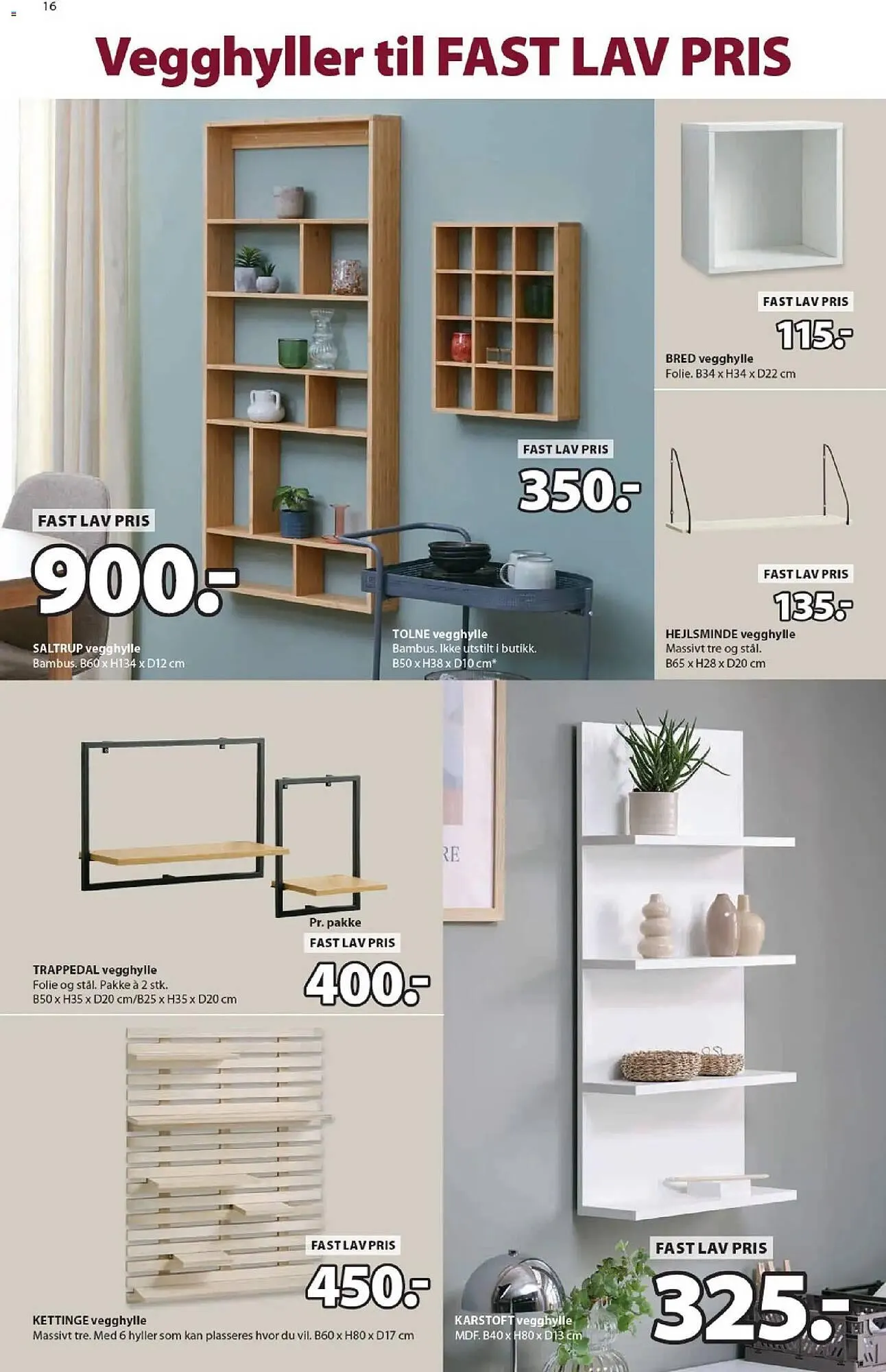 JYSK kundeavis fra 3. november til 15. november 2025 - kundeavisside 16