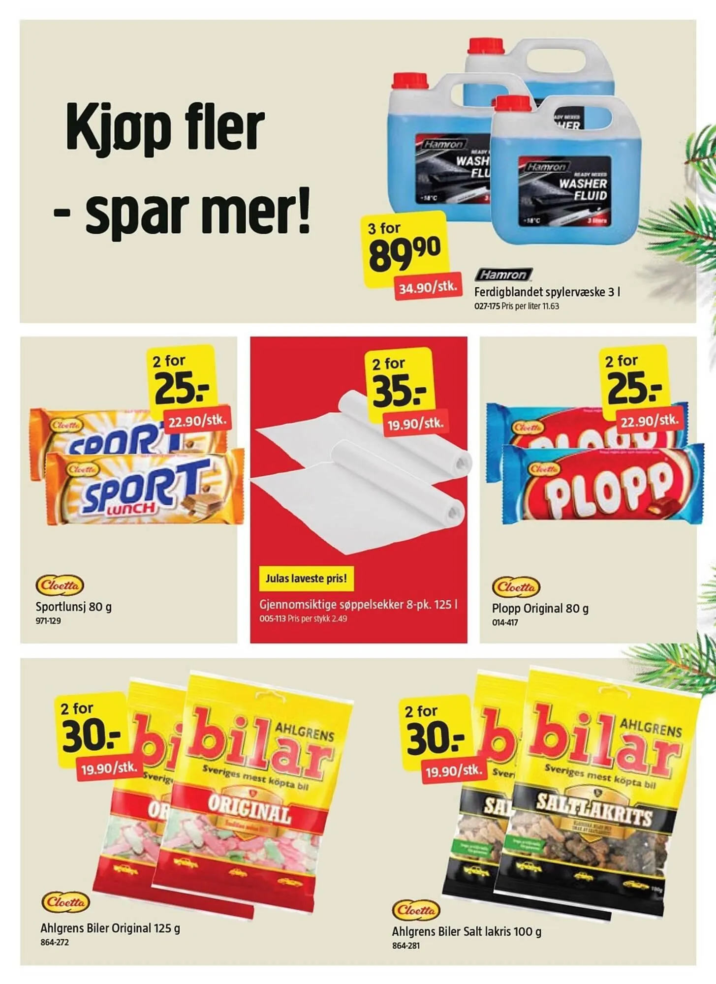 Jula kundeavis fra 20. desember til 21. desember 2025 - kundeavisside 9