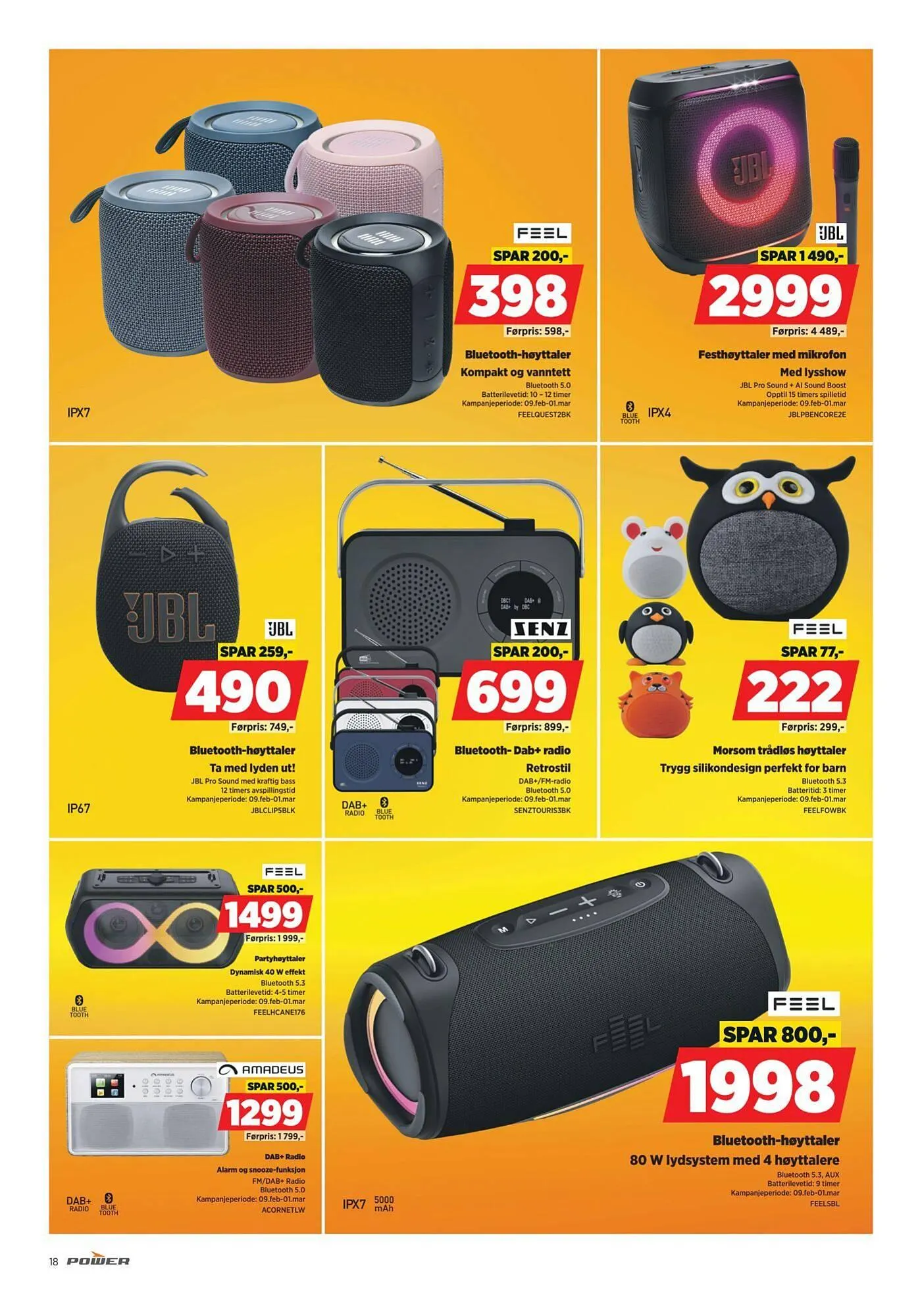 POWER kundeavis fra 23. februar til 2. mars 2026 - kundeavisside 18