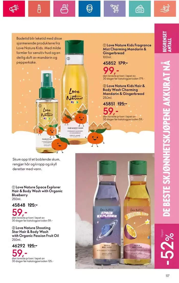 ORIFLAME Kundeavis fra 26. oktober til 9. november 2024 - kundeavisside 117