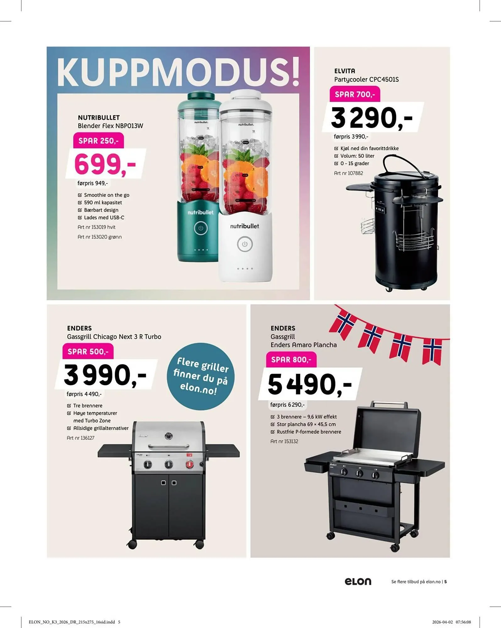 ELON kundeavis fra 27. april til 18. mai 2026 - kundeavisside 5