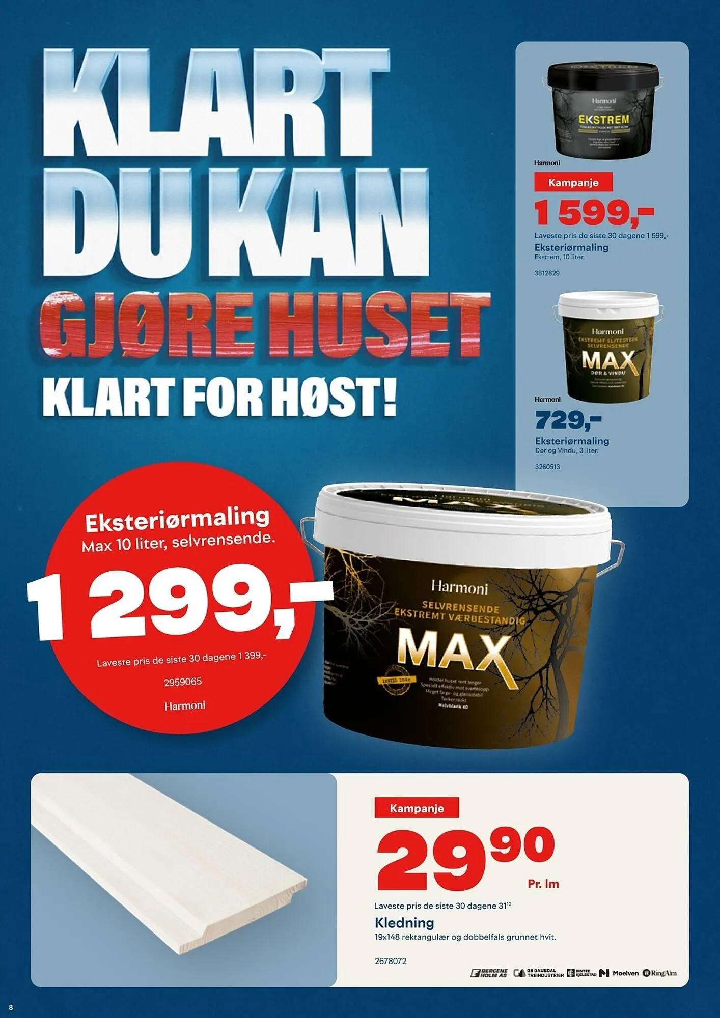 Maxbo Kundeavis fra 2. september til 25. september 2024 - kundeavisside 8