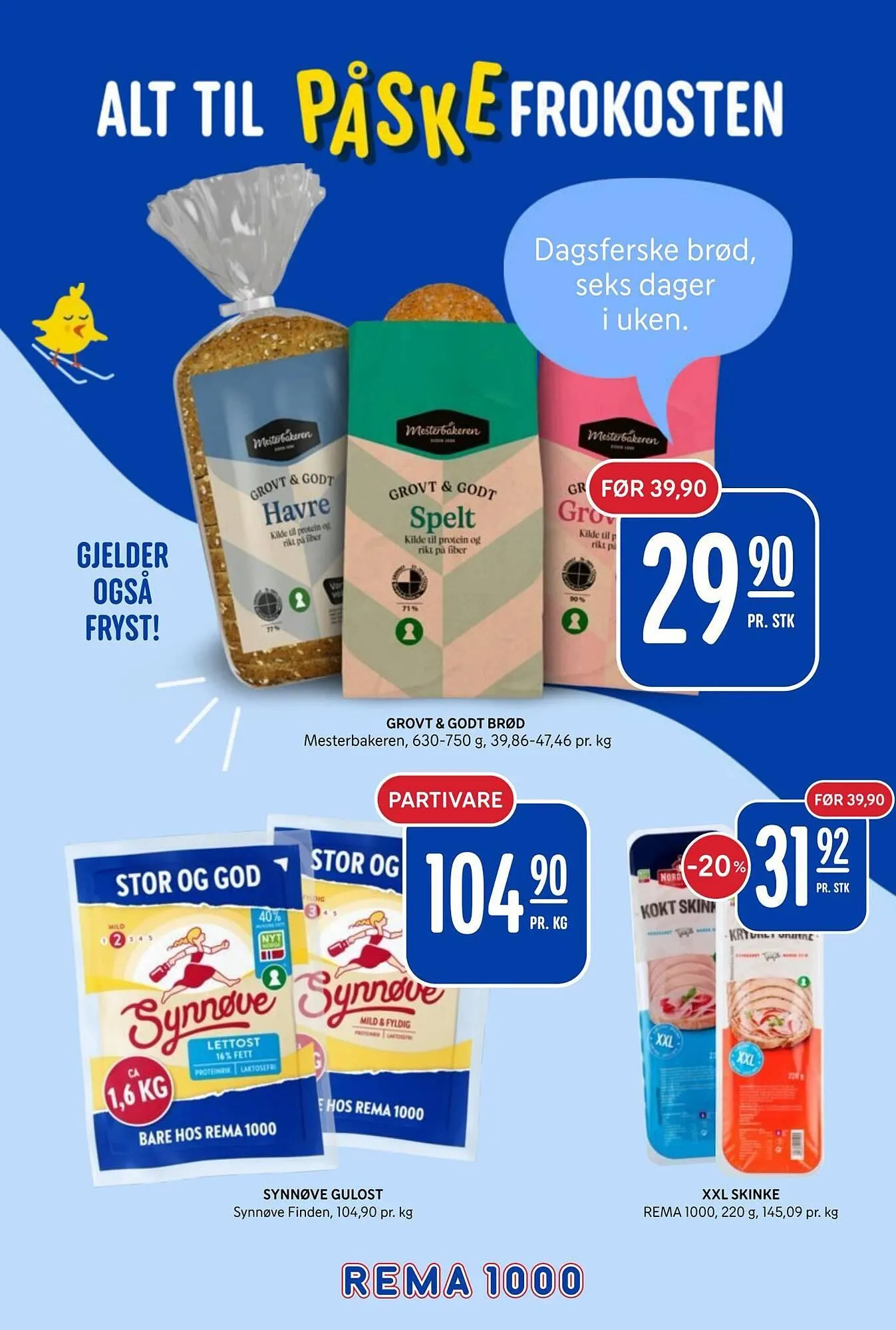 Rema 1000 kundeavis fra 30. mars til 5. april 2026 - kundeavisside 19