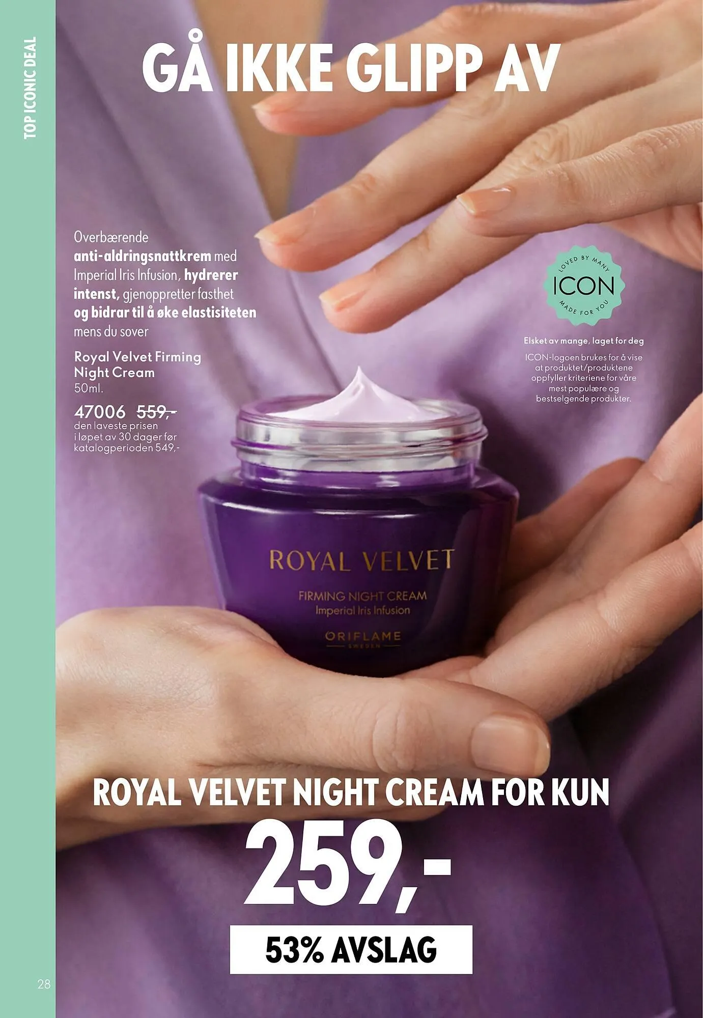 Oriflame katalog fra 11. mars til 31. mars 2026 - kundeavisside 28