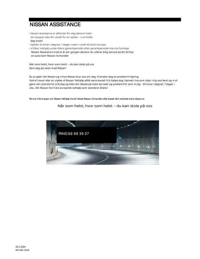 Nissan Townstar Varebil fra 28. desember til 28. desember 2025 - kundeavisside 10