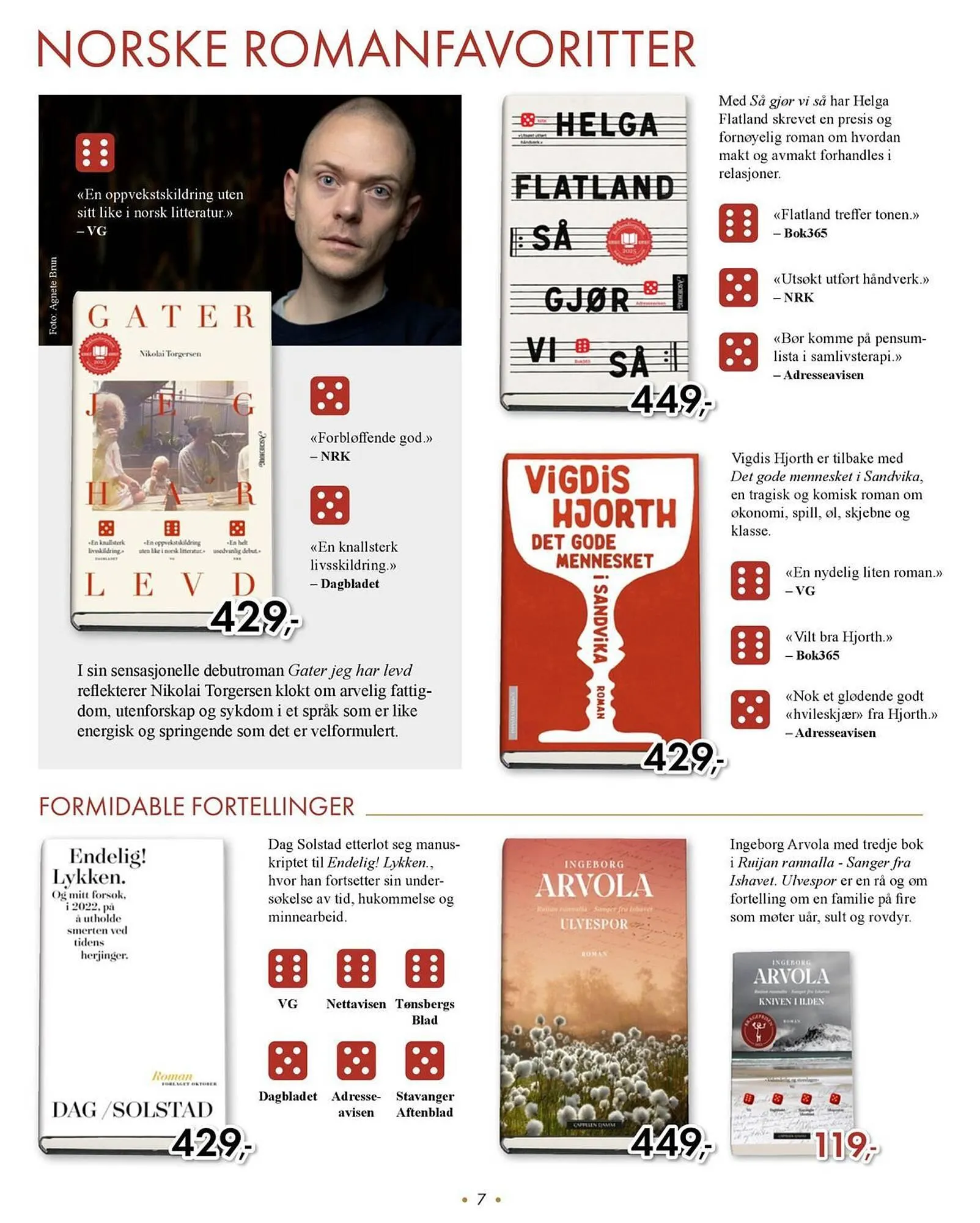 Norli kundeavis fra 2. desember til 31. desember 2025 - kundeavisside 7