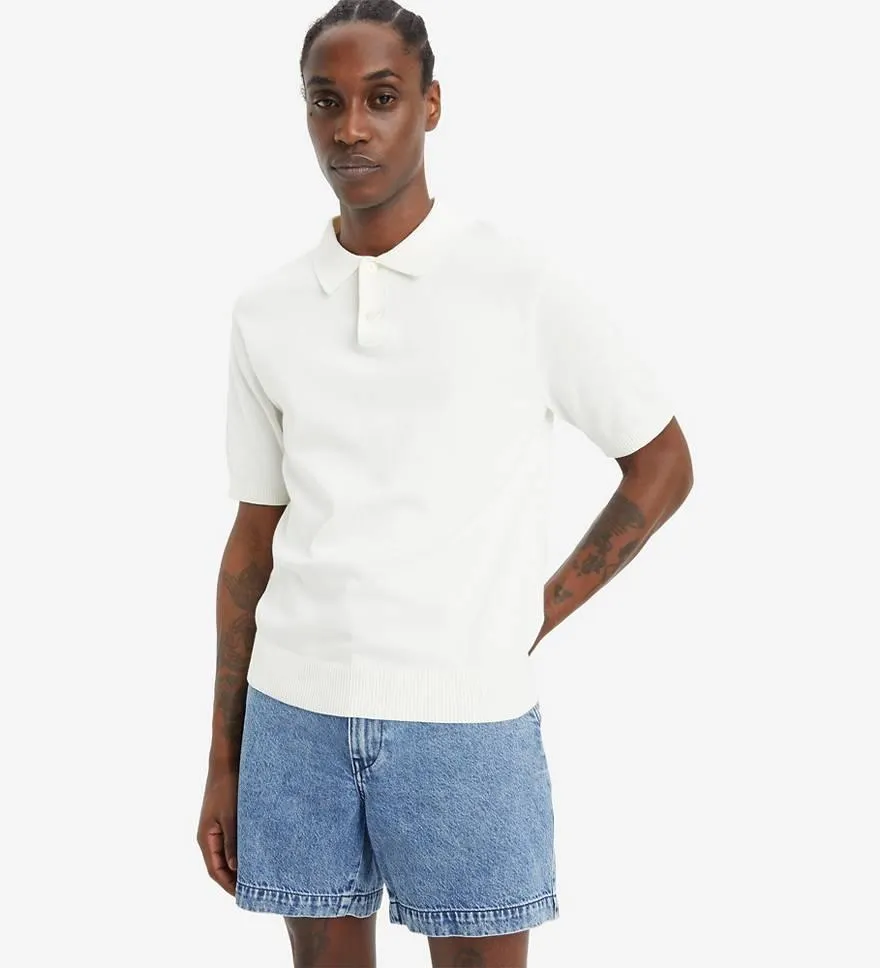 Sweater Knit Polo