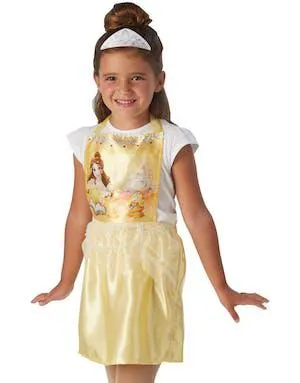 Lisensiert Disney Belle Kostyme til Barn - Strl 3-6 ÅR