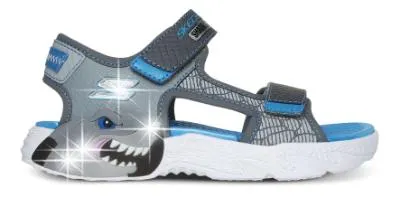 Skechers S-Lights Creature-Splash Sandal Grå 400614L