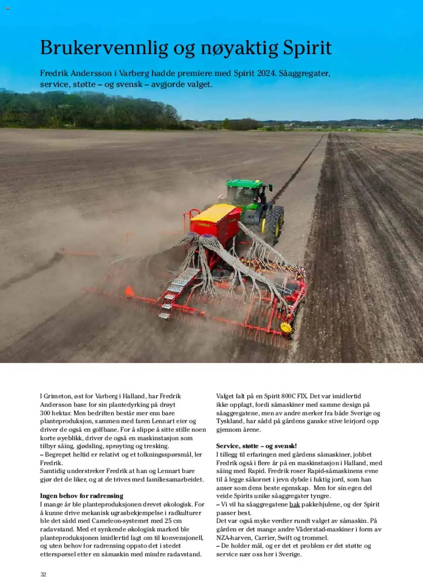 Felleskjøpet Kundeavis fra 10. mars til 31. desember 2025 - kundeavisside 32