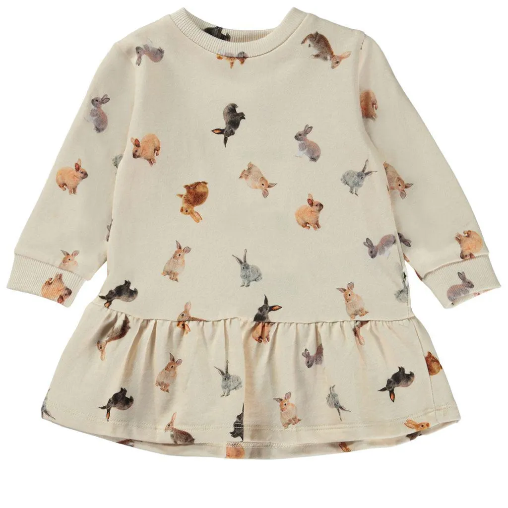 GOTS Calypso Kjole Jumping Bunnies