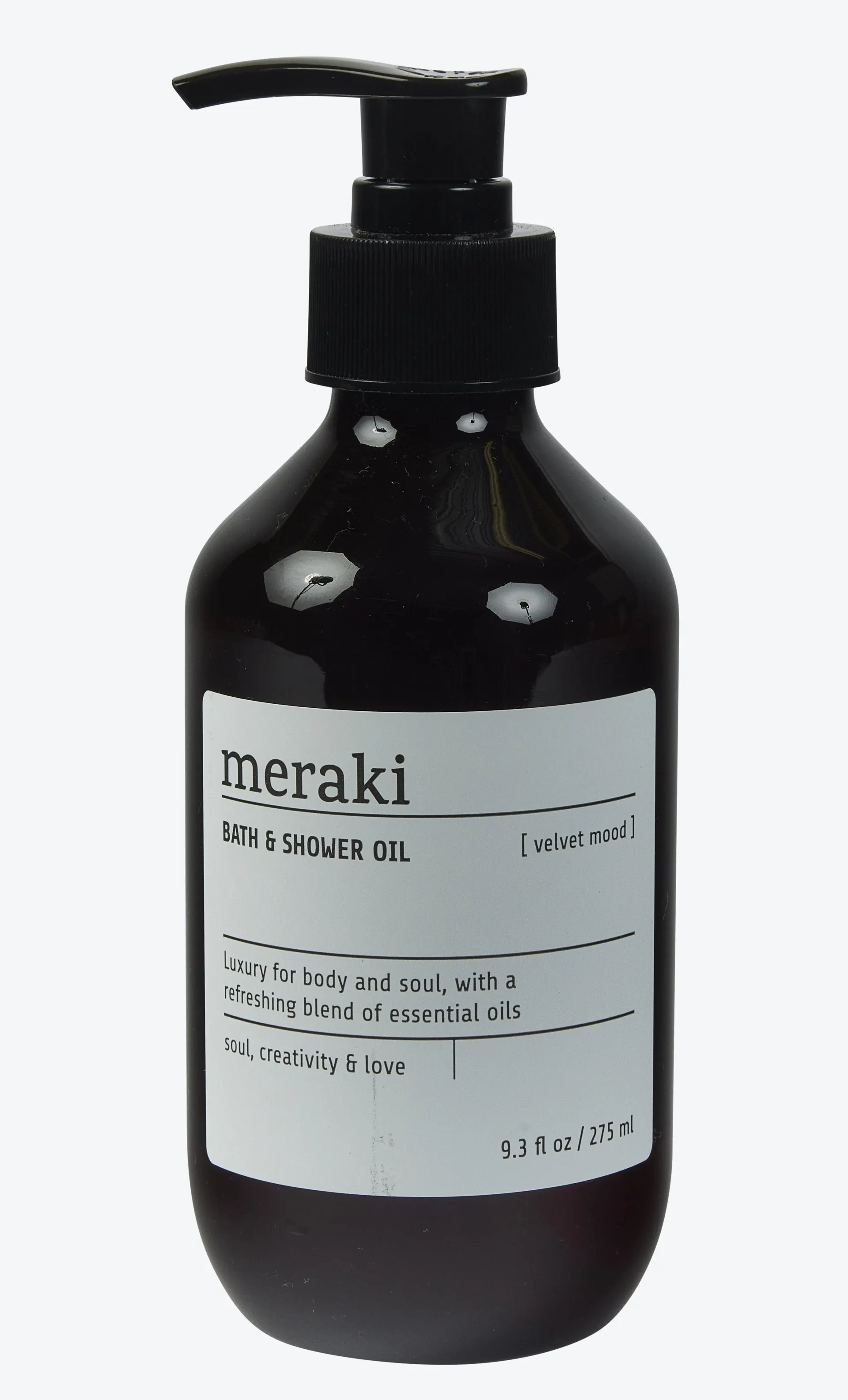 Meraki bad og dusjolje