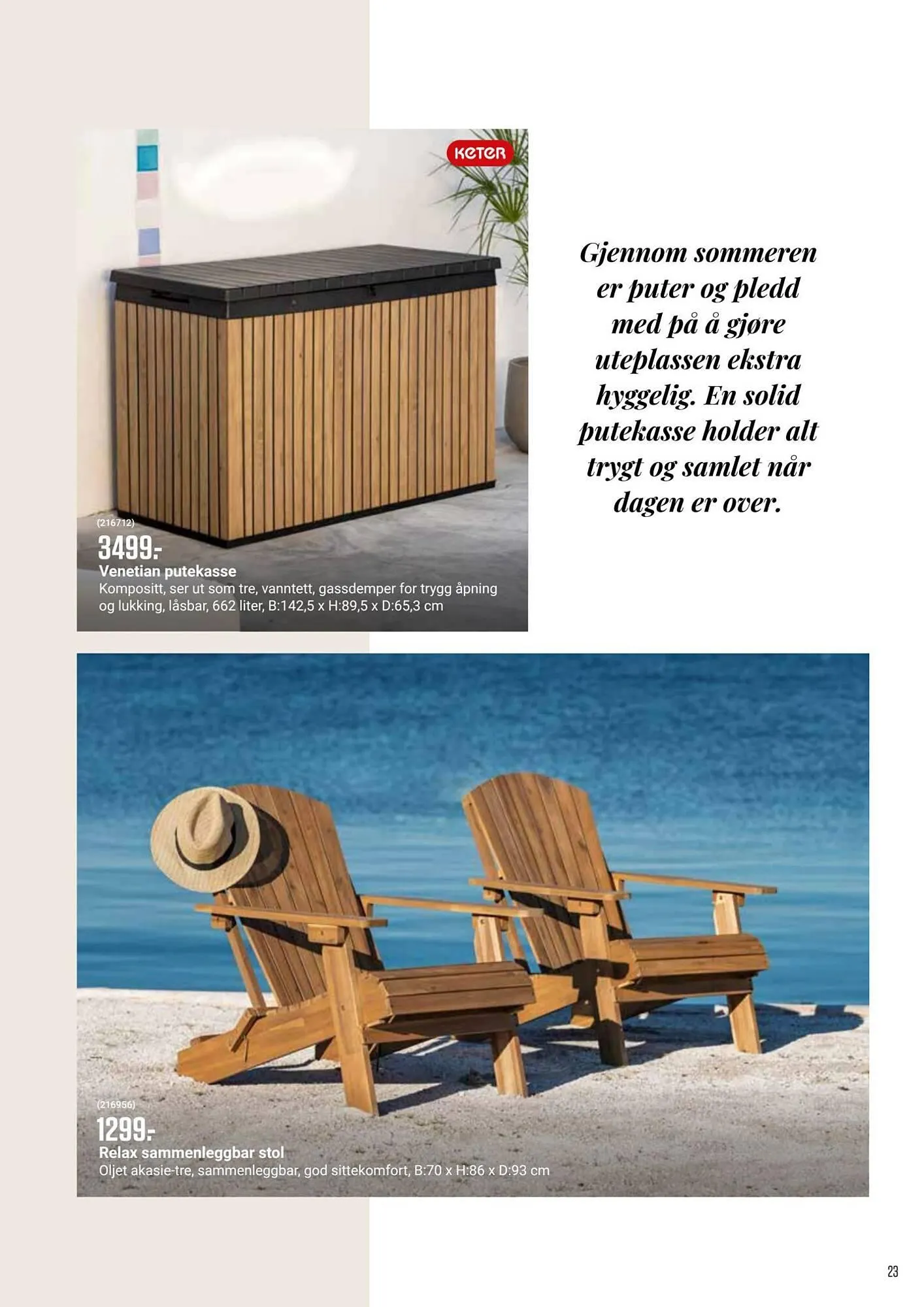 Europris kundeavis fra 10. april til 1. juli 2026 - kundeavisside 23