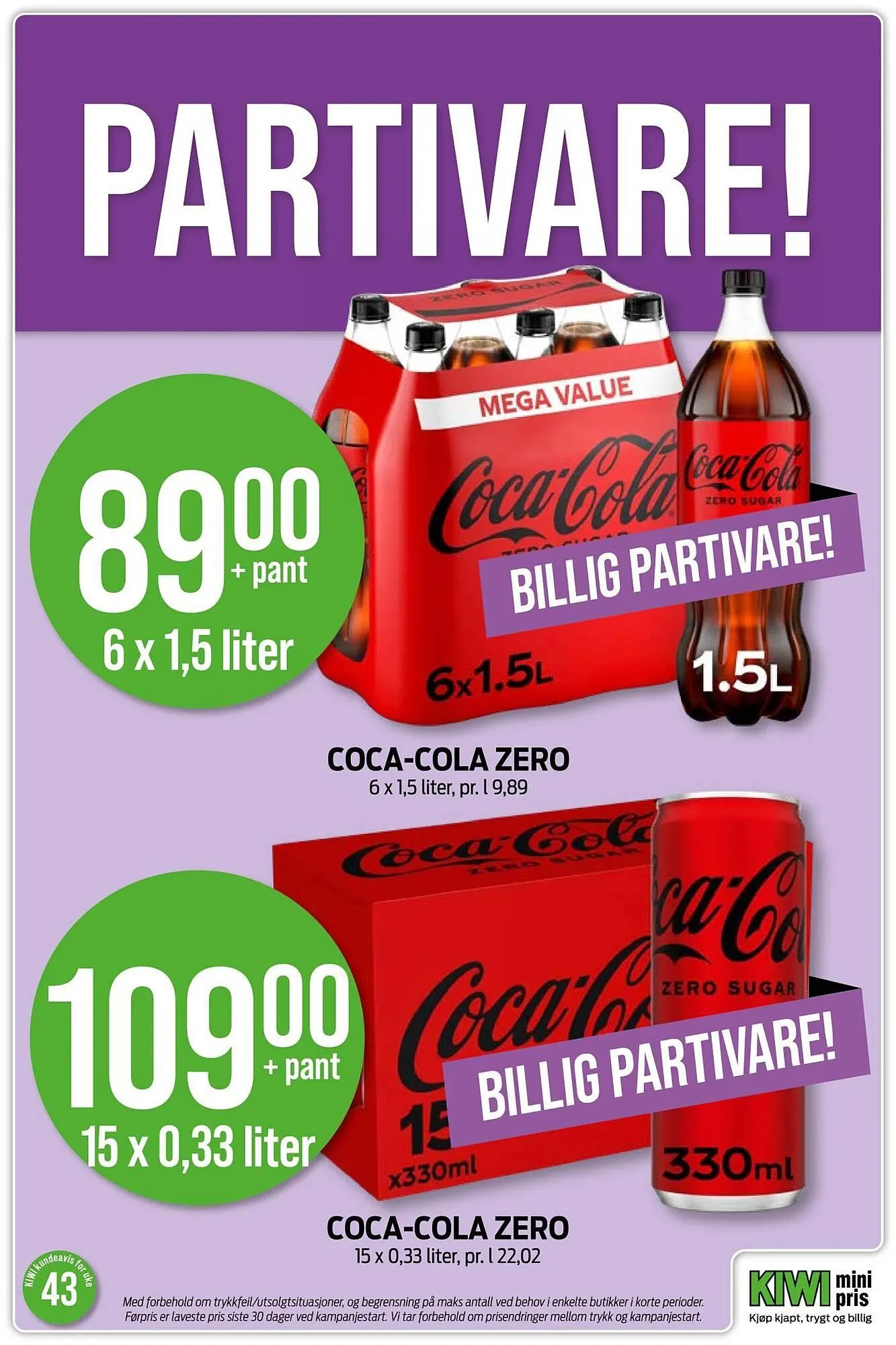 Kiwi kundeavis fra 20. oktober til 26. oktober 2025 - kundeavisside 21