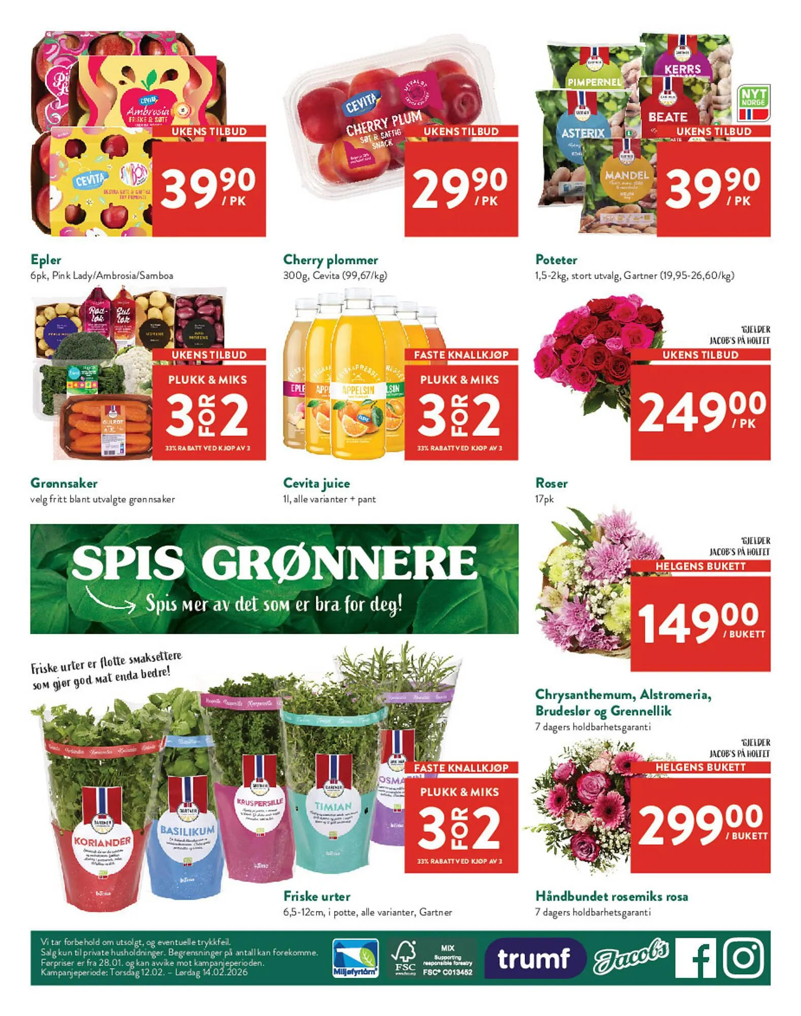 Jacobs kundeavis fra 11. februar til 14. februar 2026 - kundeavisside 7