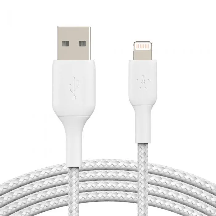 Belkin 1m USB-A til Lightning ladekabel - Hvit