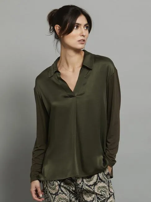 Sebasti Blouse Army M