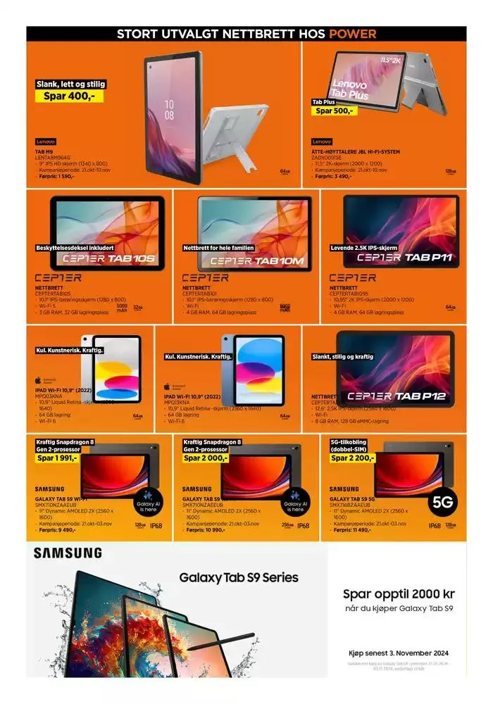POWER Kundeavis fra 29. oktober til 12. november 2024 - kundeavisside 5