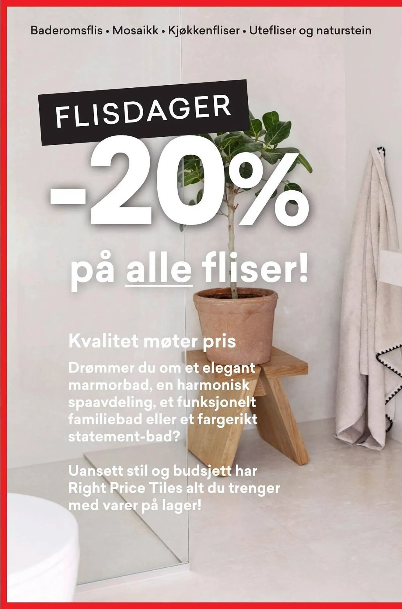 Right Price Tiles Kundeavis fra 6. mars til 30. mars 2025 - kundeavisside 2