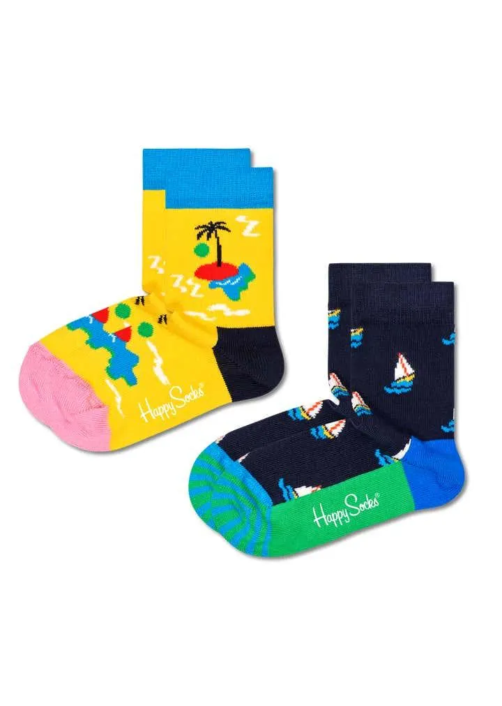 2-Pack Kids Island In The Sun Socks