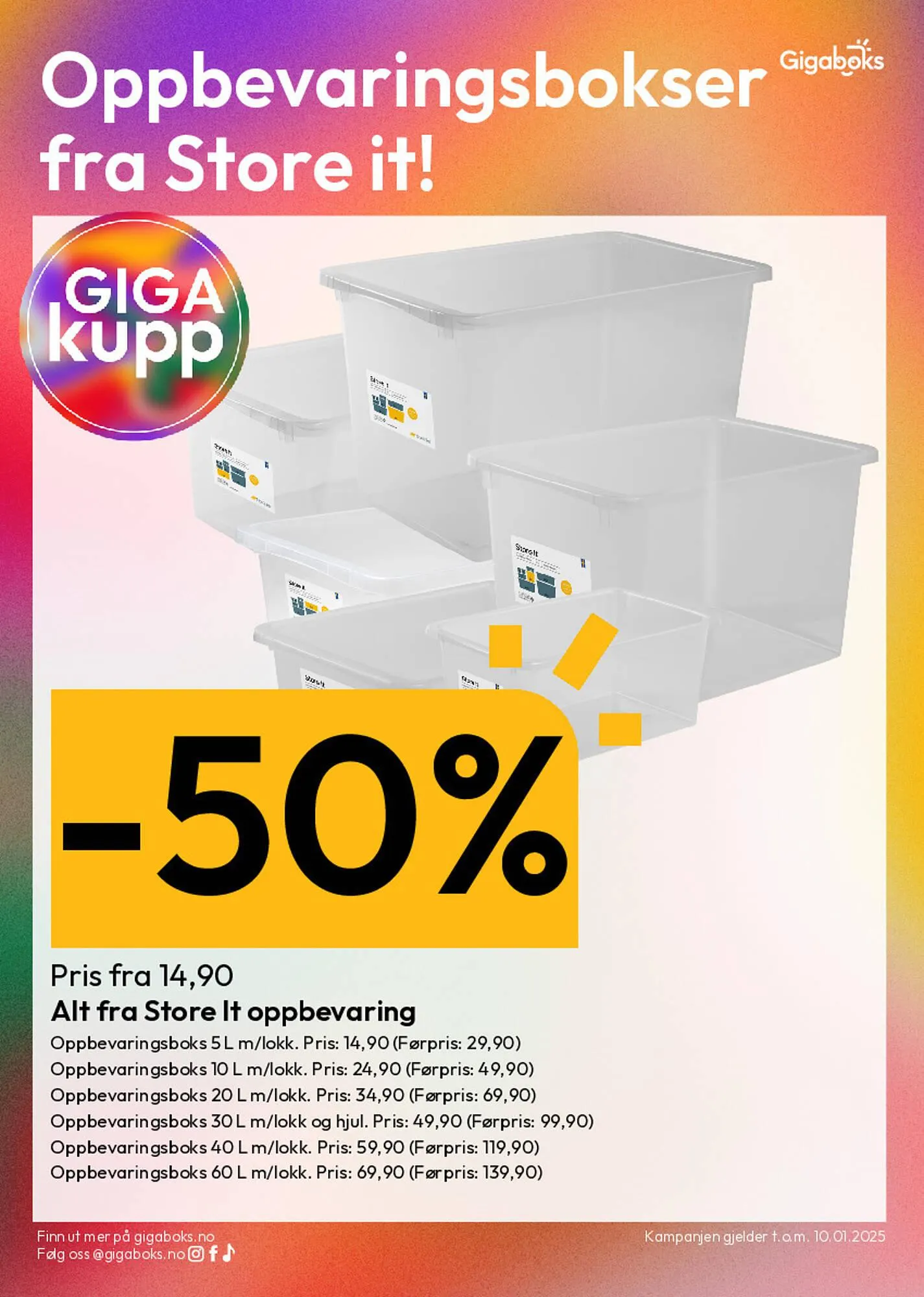 Gigaboks kundeavis fra 22. desember til 3. januar 2026 - kundeavisside 8