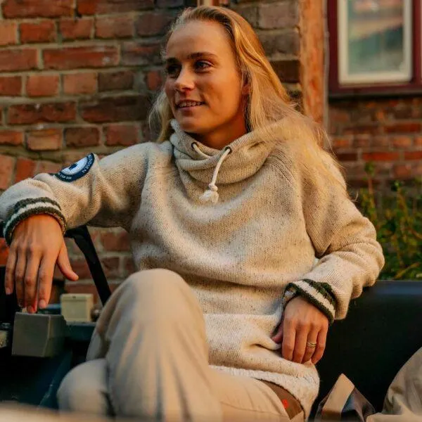 Amundsen Heroes Hoodie Womens Natural