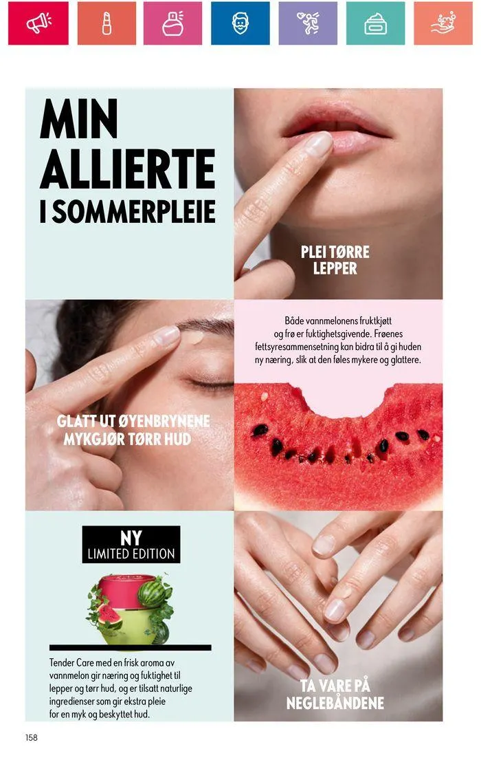 ORIFLAME Kundeavis fra 20. juni til 4. juli 2024 - kundeavisside 158