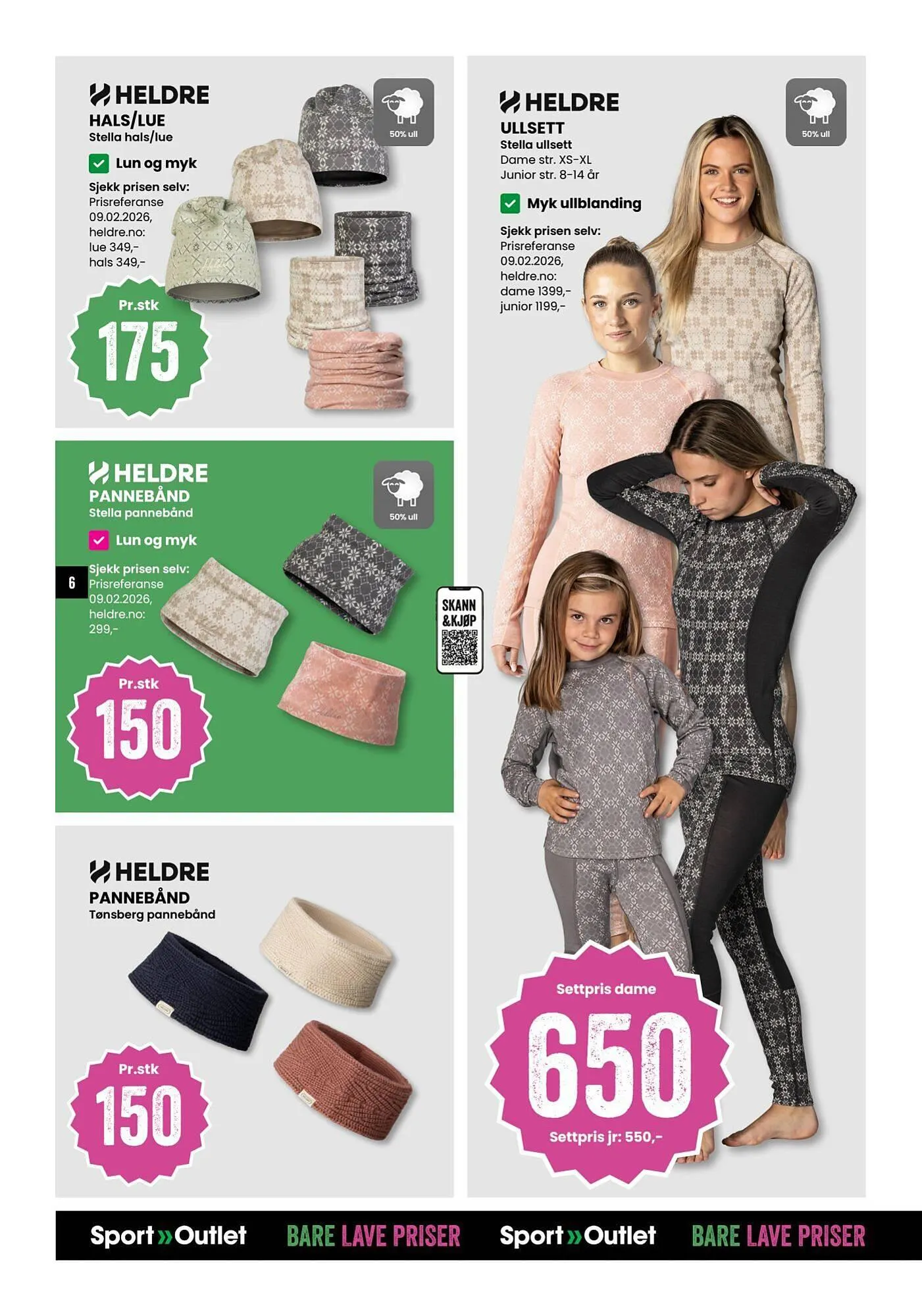 Sport Outlet kundeavis fra 24. februar til 9. mars 2026 - kundeavisside 6