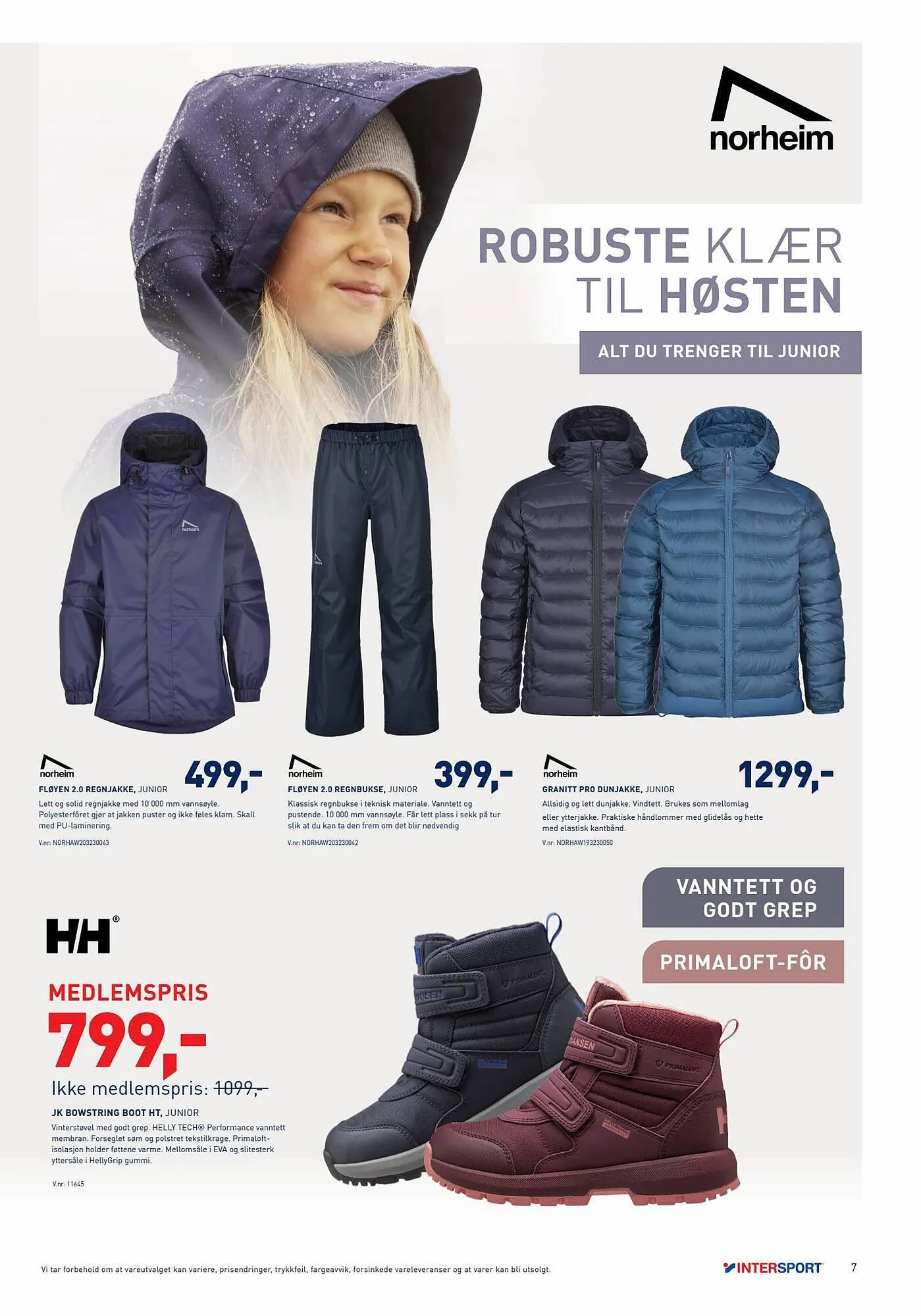 Intersport Kundeavis fra 18. september til 30. september 2023 - kundeavisside 7