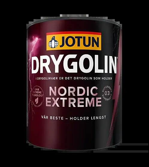 Utendørsmaling Nordic Extreme Supermatt C-base 0,68 liter
