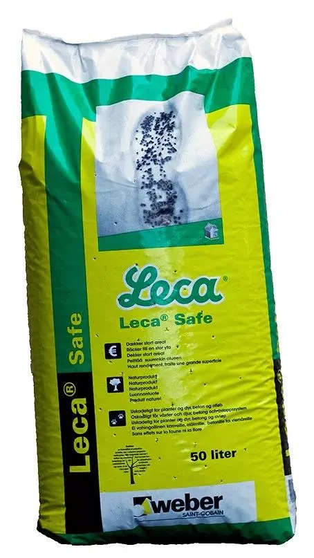 Leca Safe knust strømiddel 50 L