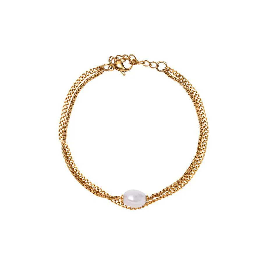 VILDE Armbånd Gullfarget Stål