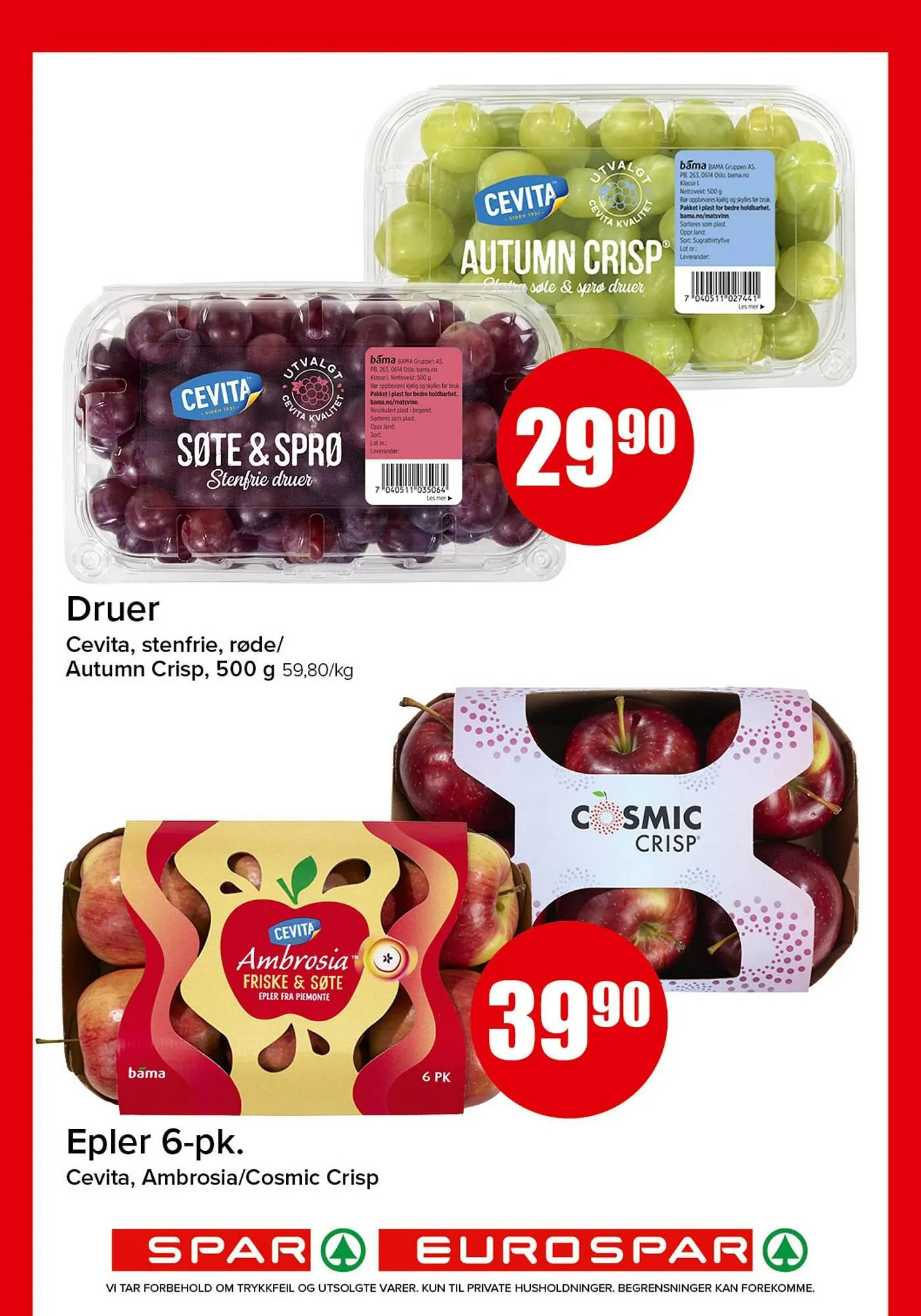 Eurospar kundeavis fra 13. april til 19. april 2026 - kundeavisside 5