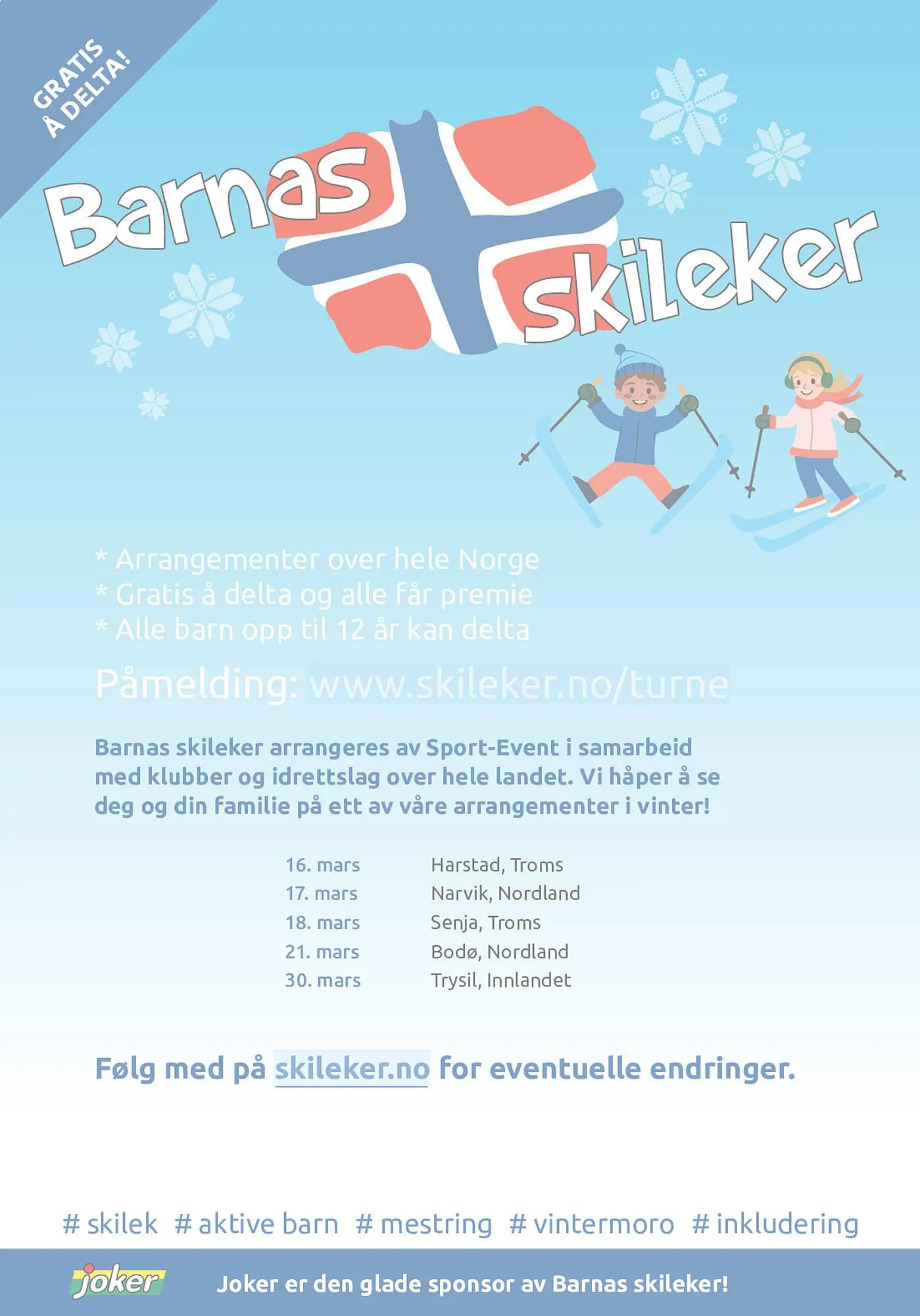 Joker kundeavis fra 9. mars til 21. mars 2026 - kundeavisside 22