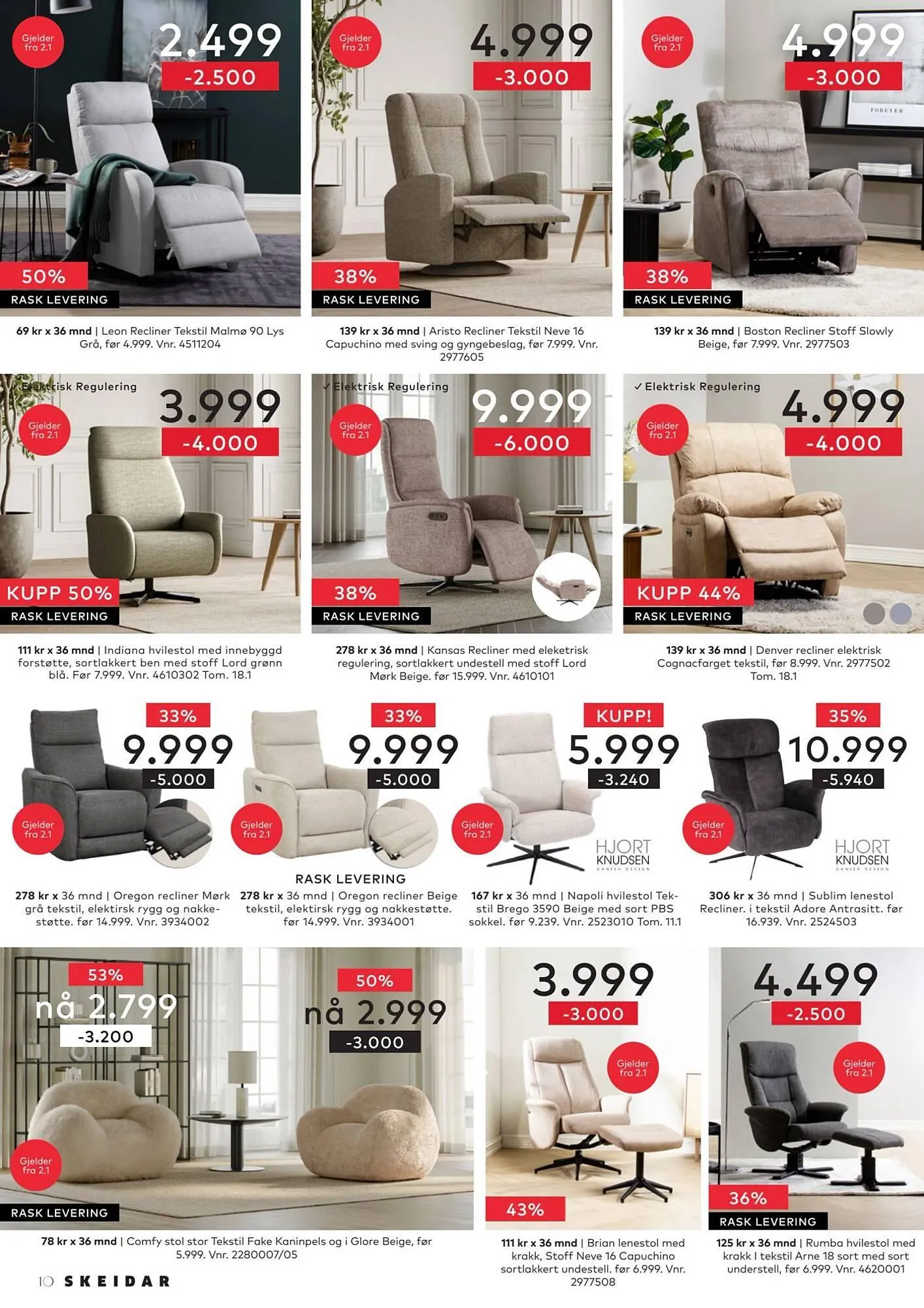 Skeidar kundeavis fra 30. desember til 2. januar 2026 - kundeavisside 10