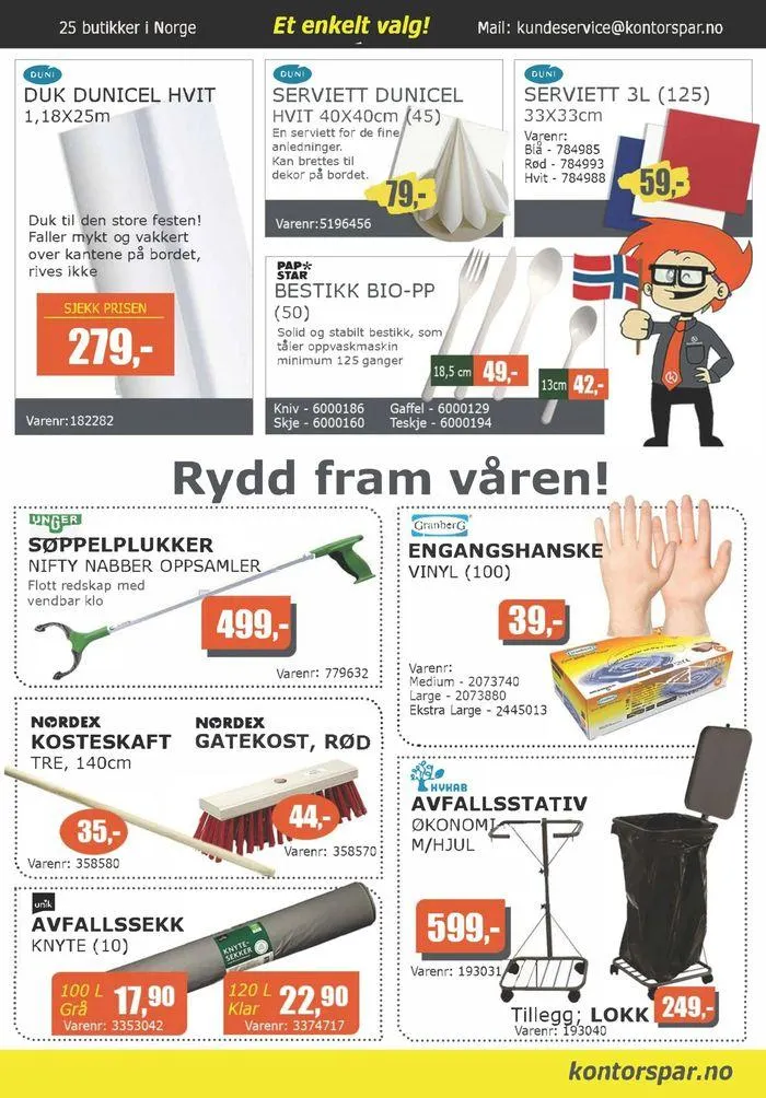Kontorspar Folder fra 15. mai til 14. juni 2024 - kundeavisside 3