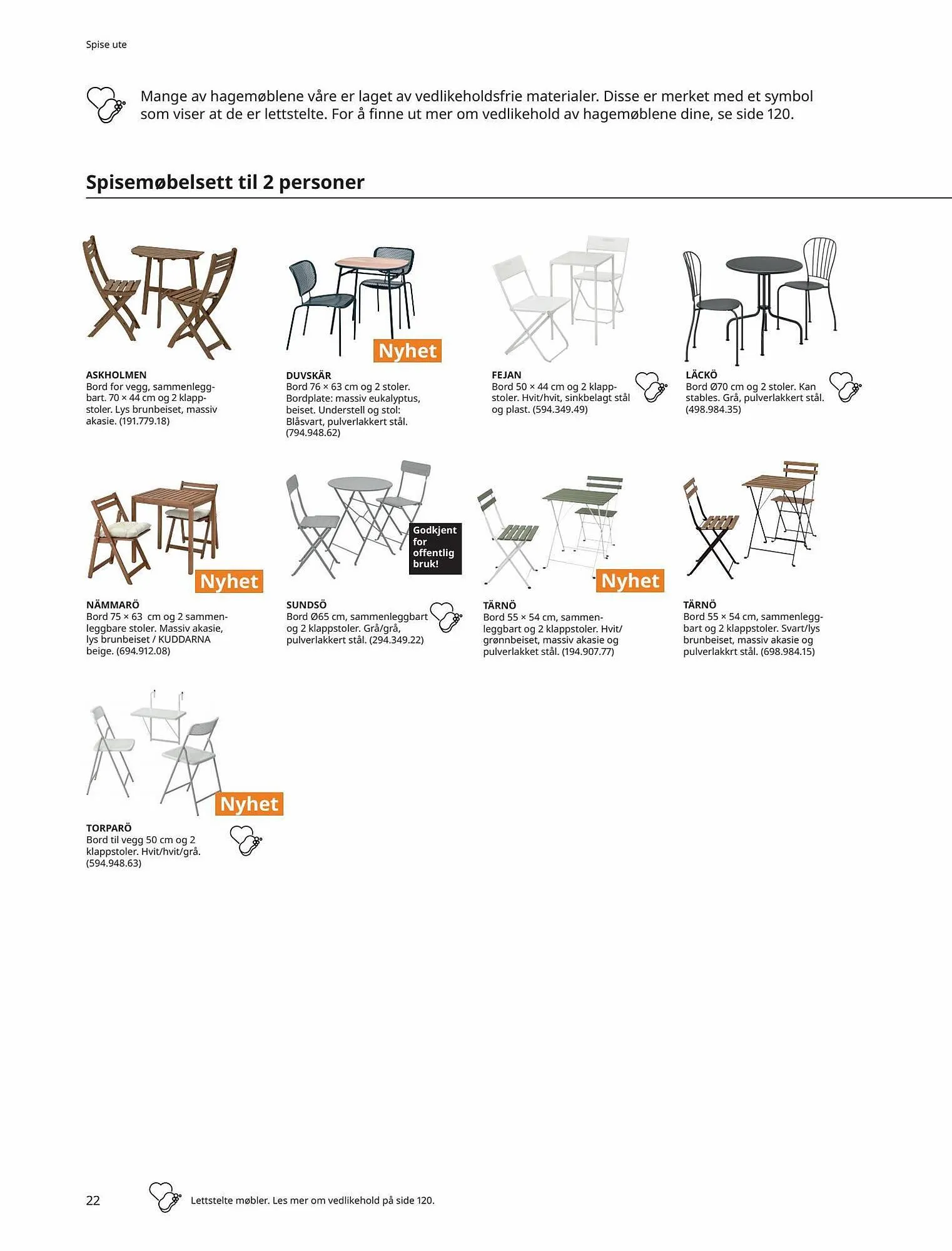 IKEA Kundeavis fra 5. mai til 31. august 2023 - kundeavisside 22
