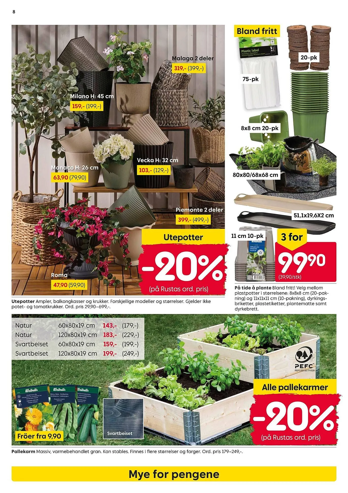 Rusta kundeavis fra 23. februar til 1. mars 2026 - kundeavisside 8