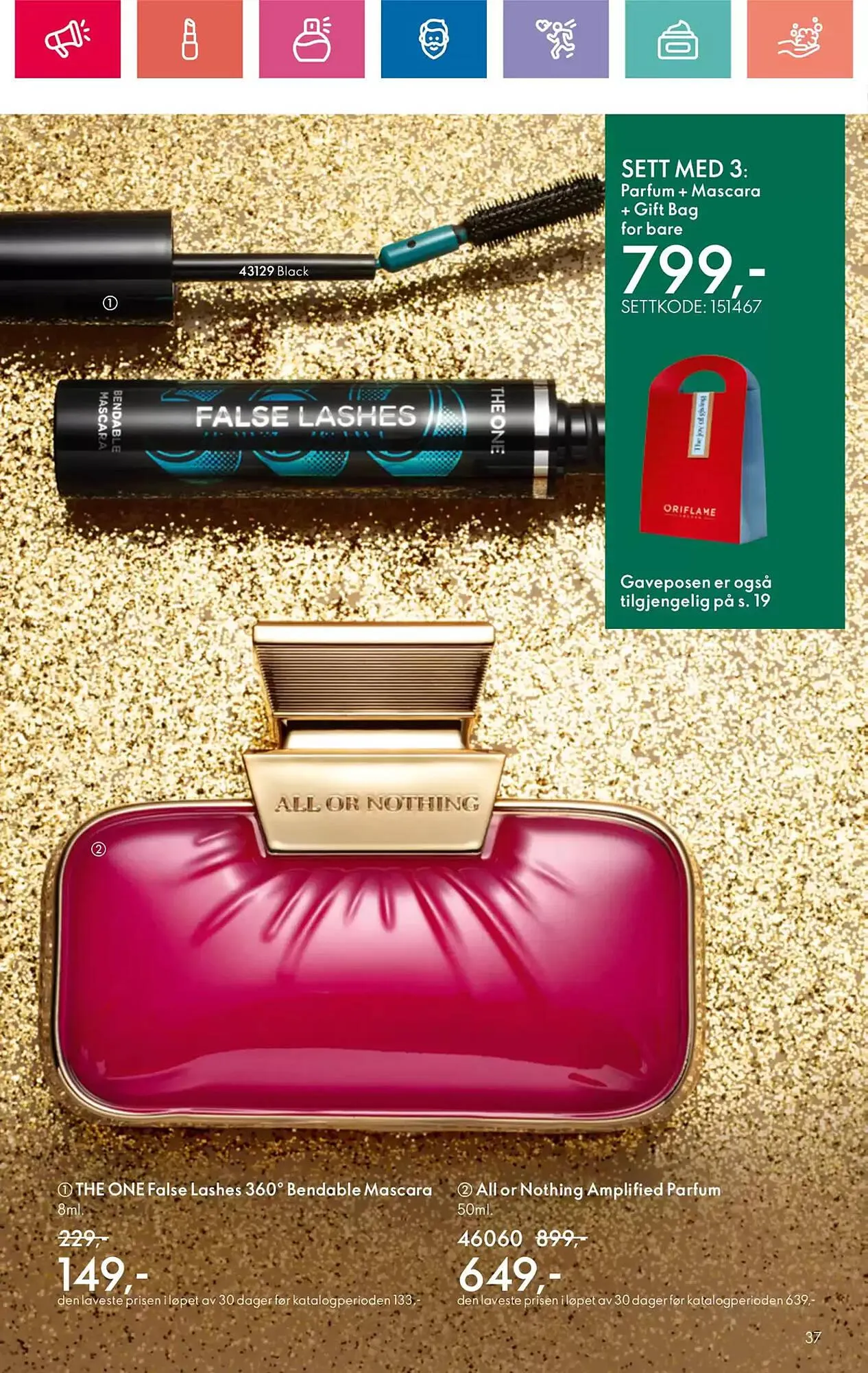 Oriflame Kundeavis fra 14. november til 4. desember 2024 - kundeavisside 37