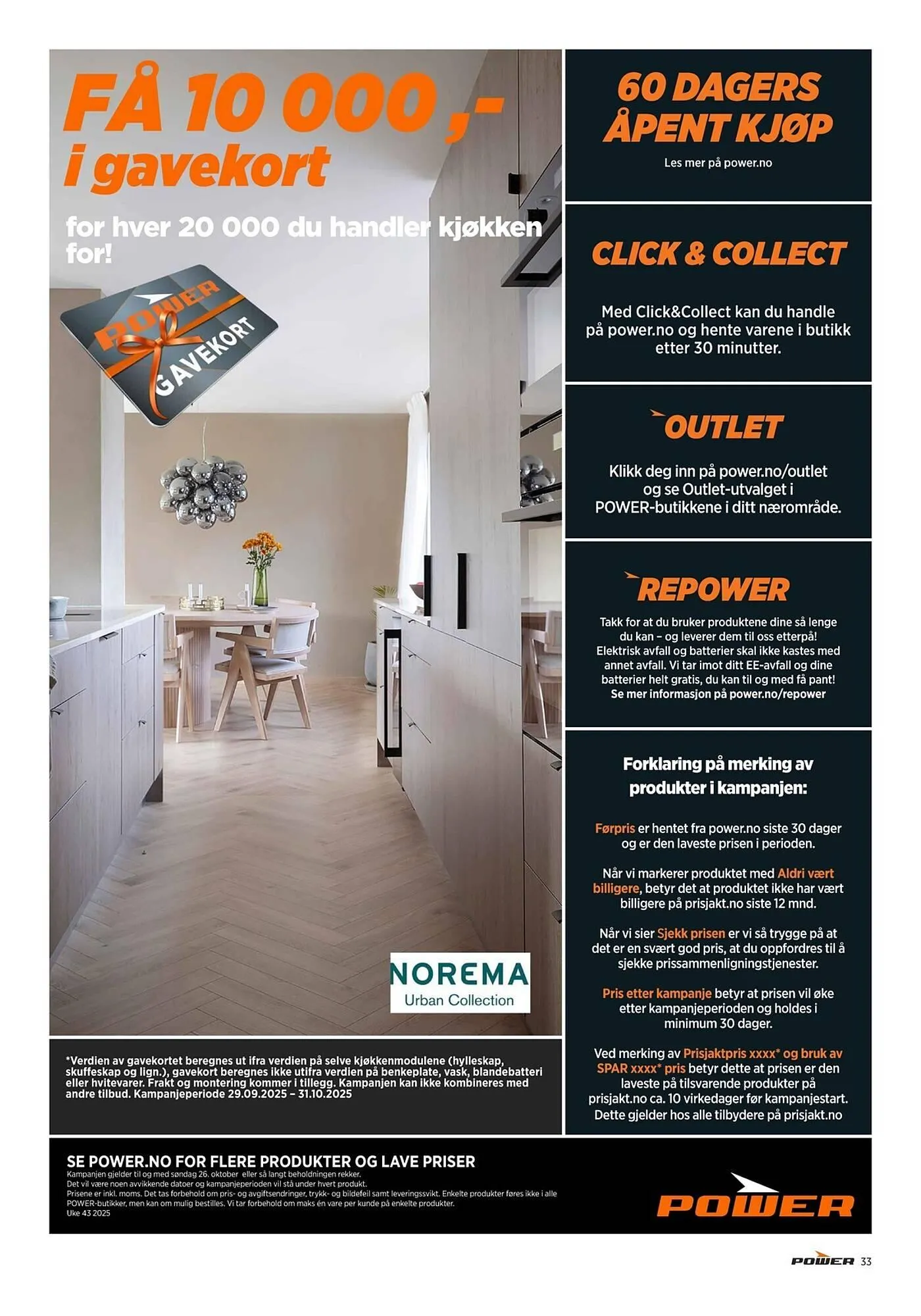 POWER kundeavis fra 20. oktober til 26. oktober 2025 - kundeavisside 33
