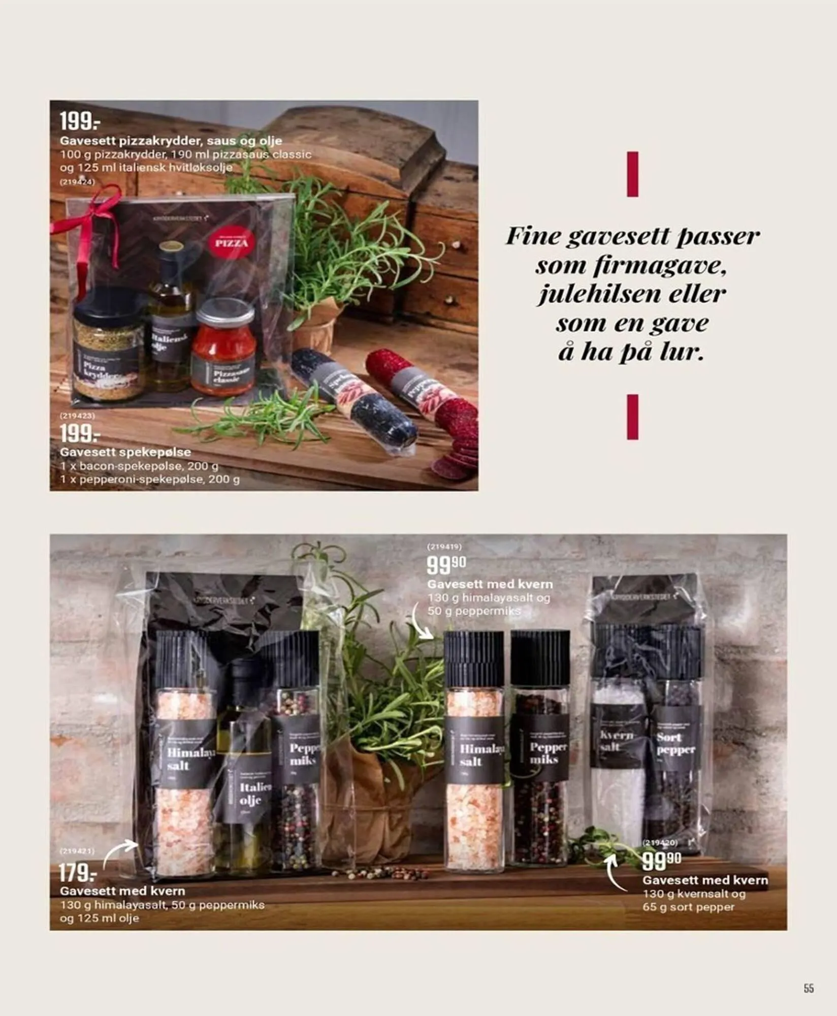 Europris kundeavis fra 29. oktober til 24. desember 2025 - kundeavisside 55