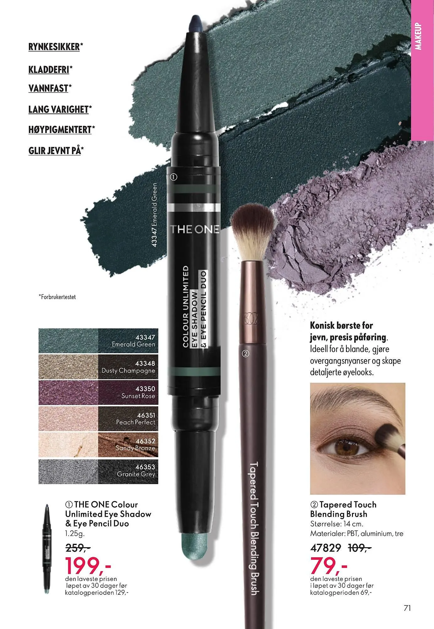 Oriflame katalog fra 2. desember til 9. desember 2025 - kundeavisside 71