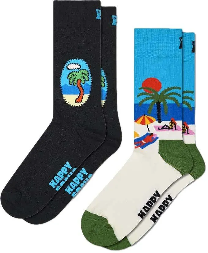 2-Pack Vacation Socks
