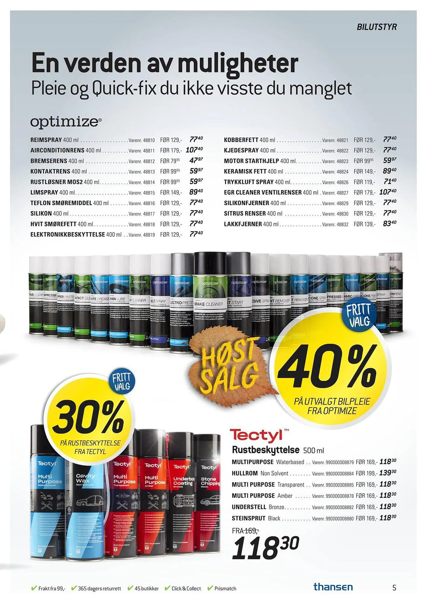 Thansen Kundeavis fra 29. august til 3. oktober 2023 - kundeavisside 5