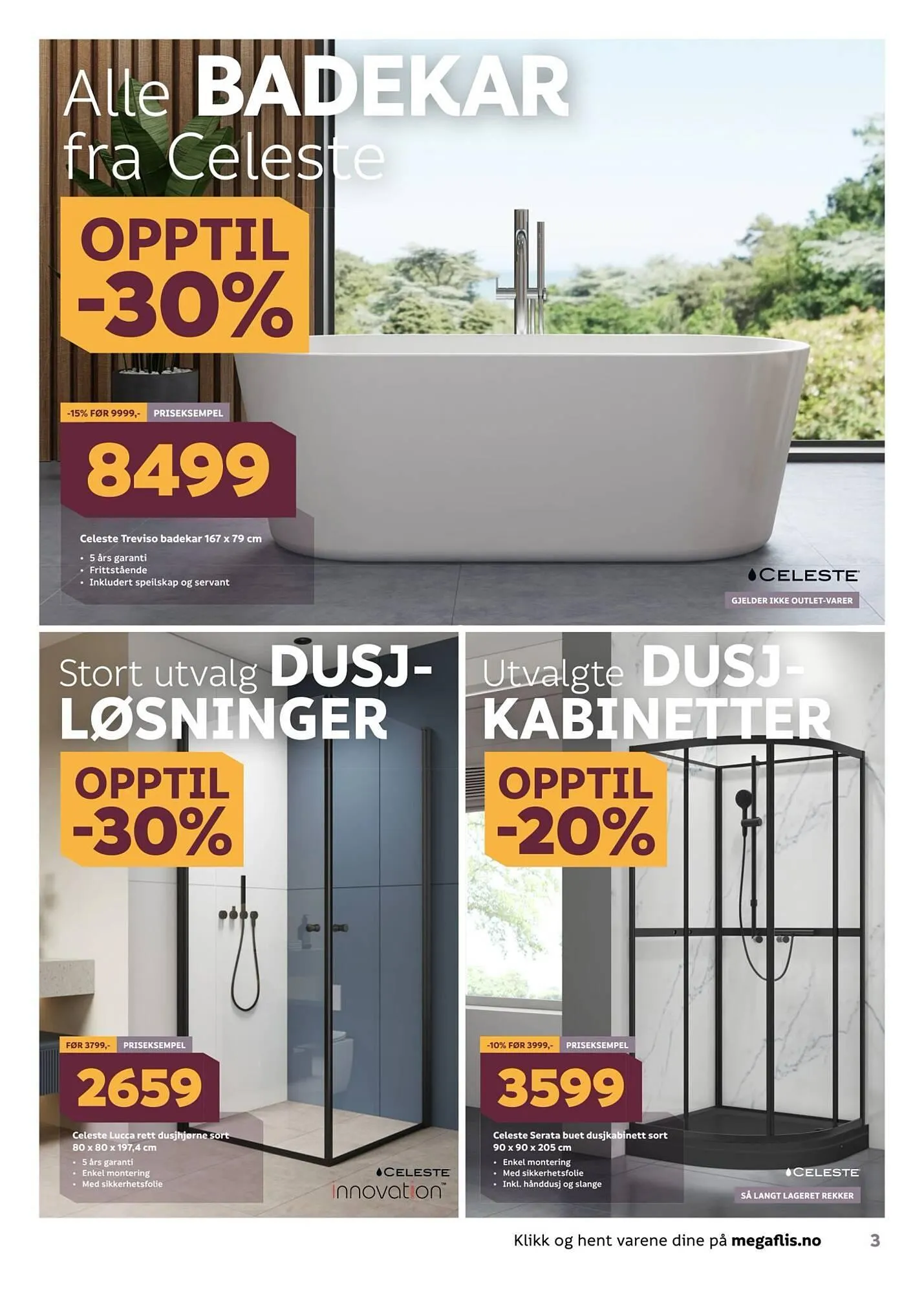 Megaflis kundeavis fra 2. mars til 6. mars 2026 - kundeavisside 3