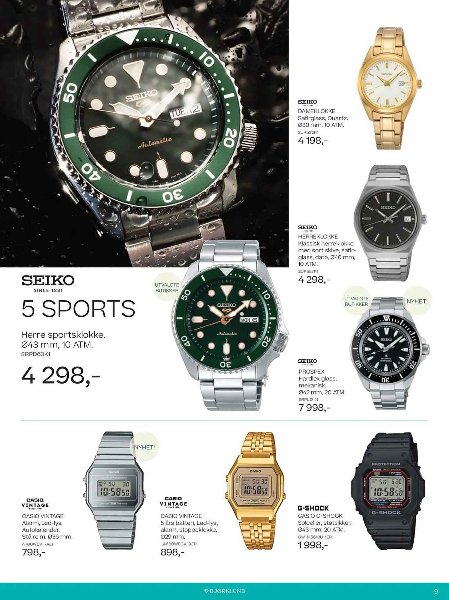 Bjørklund Kundeavis fra 30. juli til 26. august 2024 - kundeavisside 9