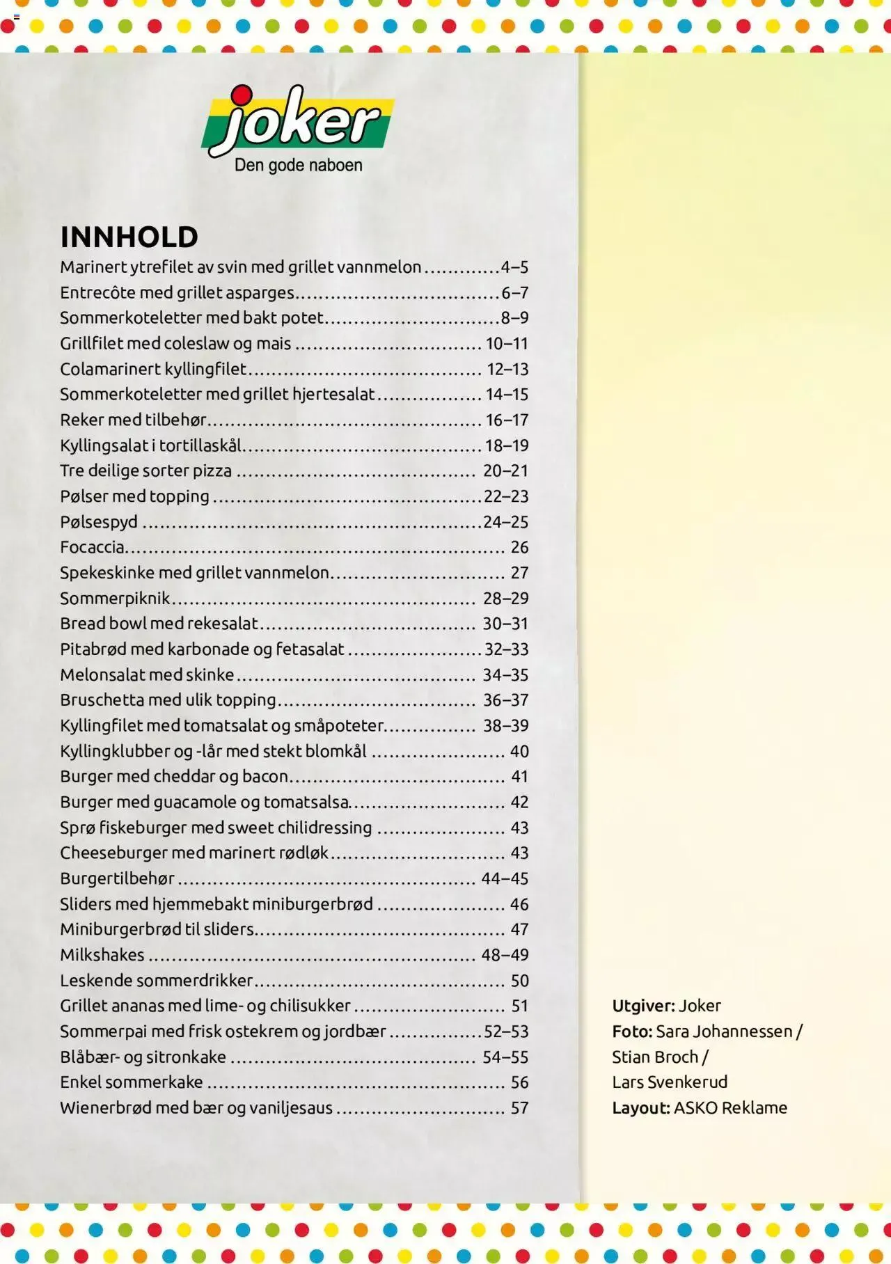 Joker - Sommervibber fra 1. august til 31. desember 2023 - kundeavisside 2