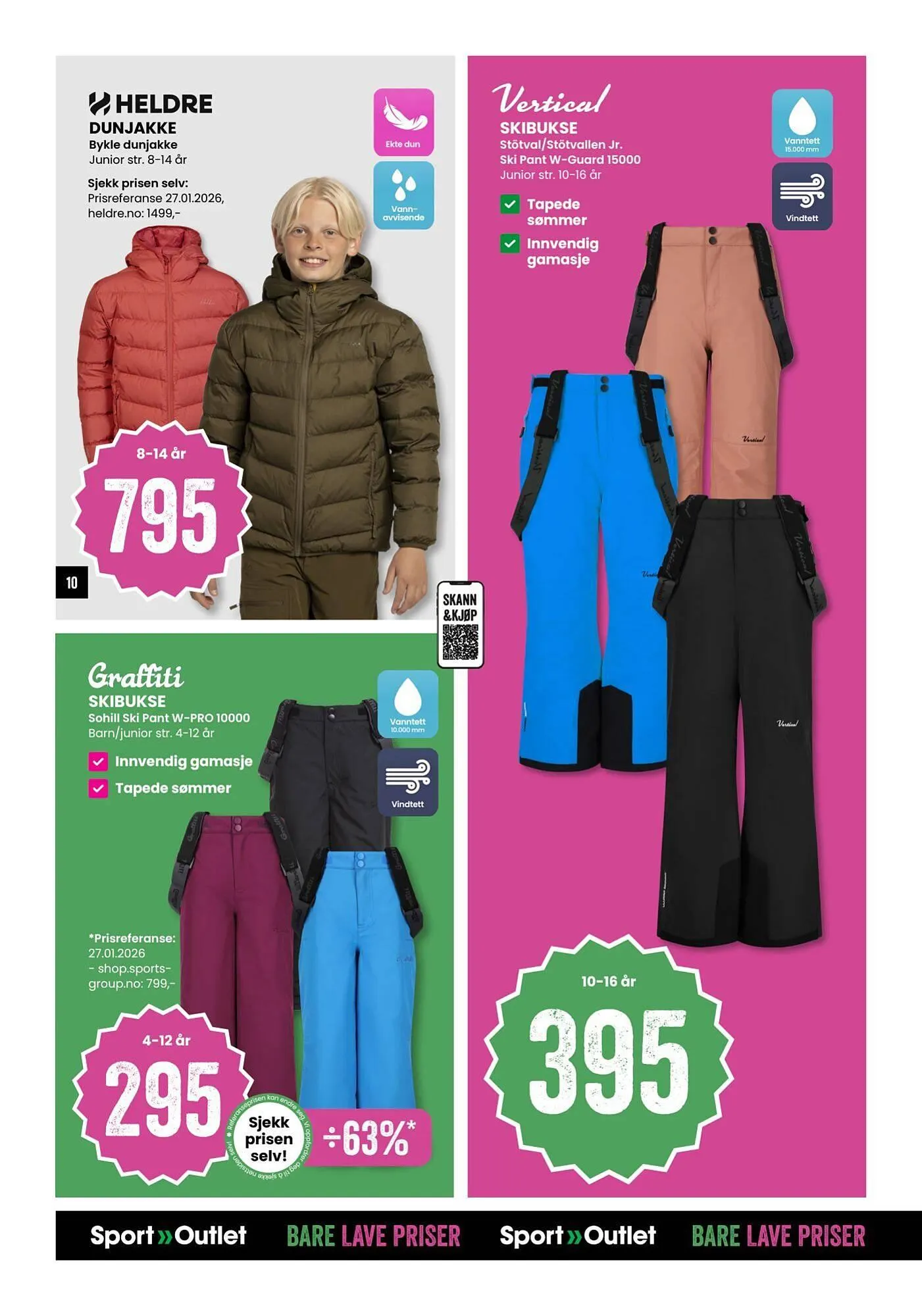 Sport Outlet kundeavis fra 10. februar til 23. februar 2026 - kundeavisside 10