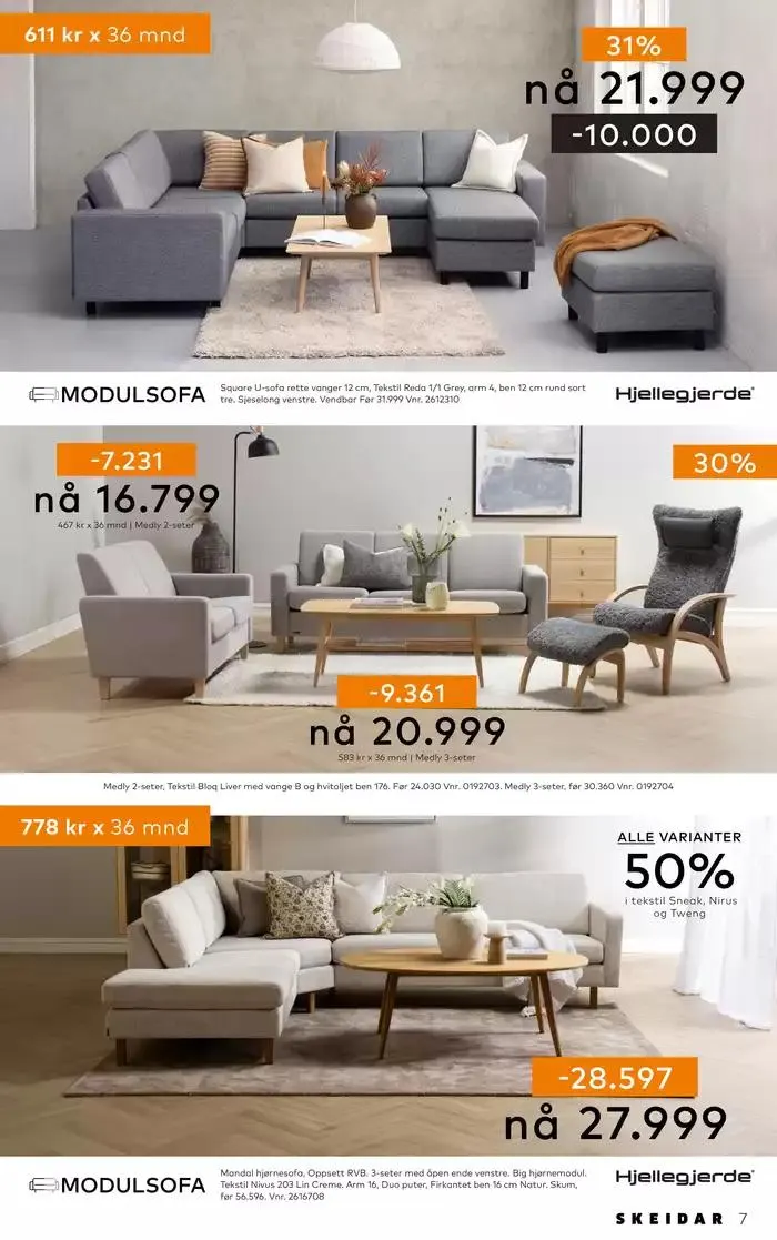 Skeidar Kundeavis fra 3. mars til 17. mars 2025 - kundeavisside 7