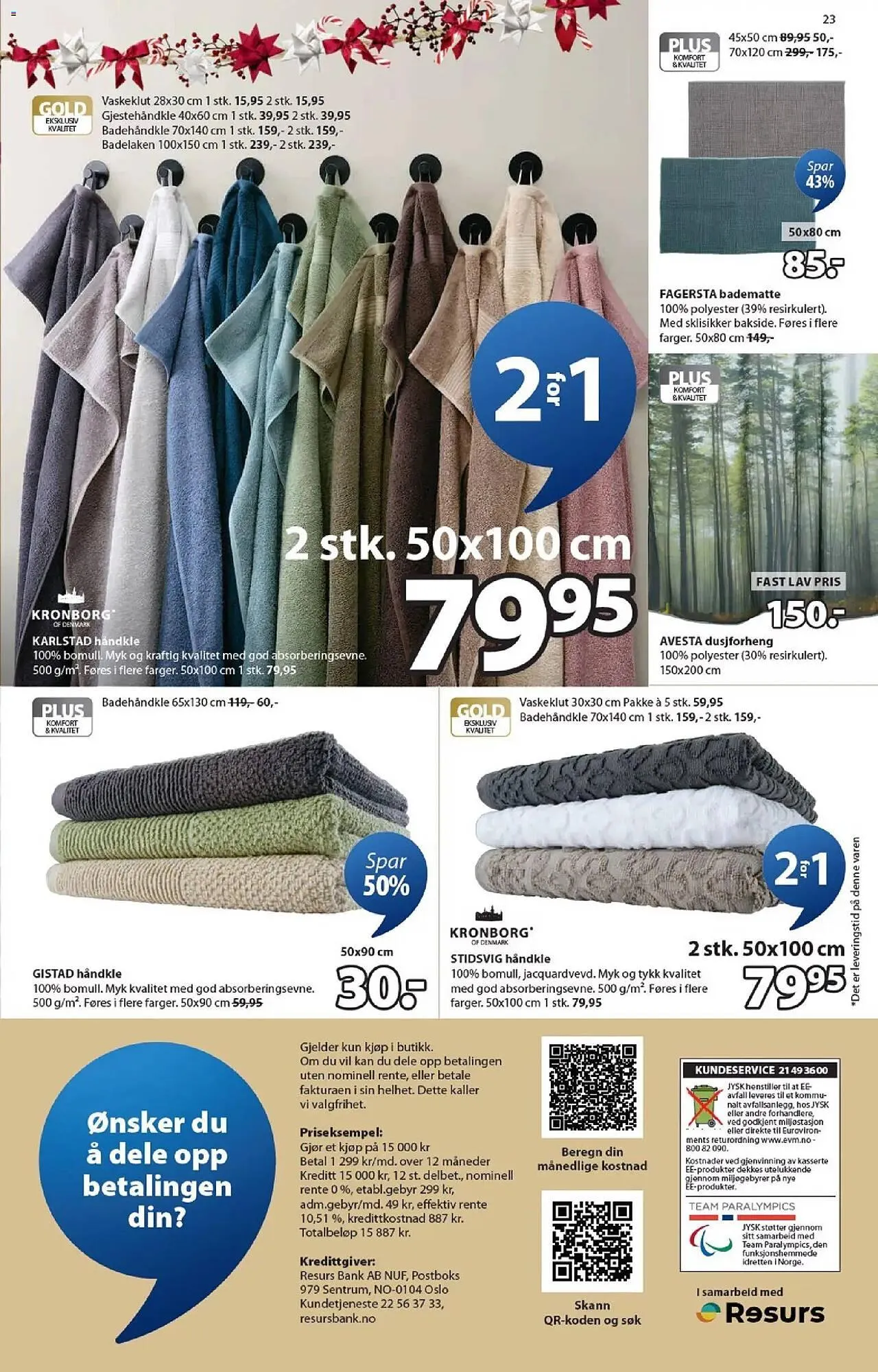 JYSK kundeavis fra 3. november til 15. november 2025 - kundeavisside 23